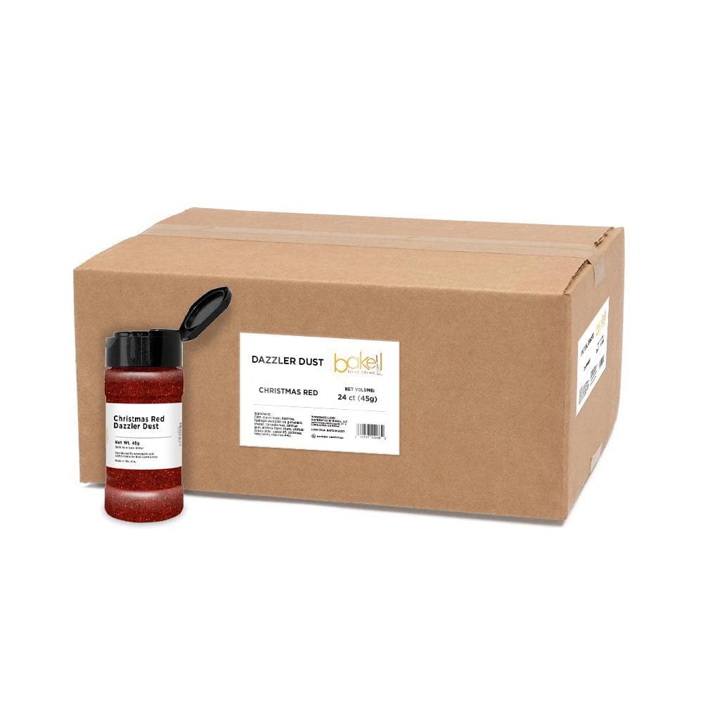 Christmas Red Dazzler Dust® - Bulk Glitter for Holiday Crafts, DIY Decorations & Festive Party Supplies
