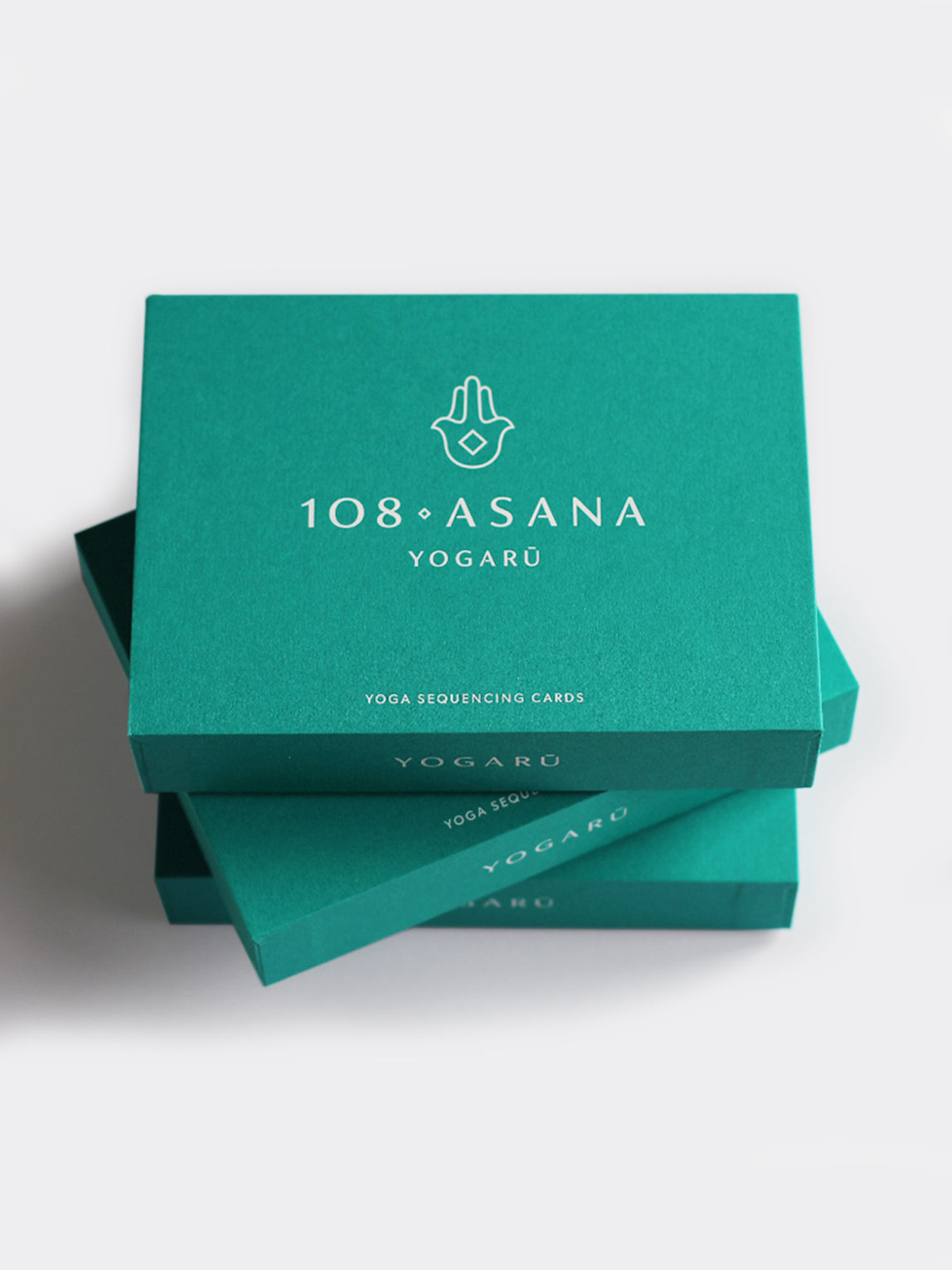 Yogaru 108 Asana Yoga Sequencing Cards - Premium Yoga Pose Guide for Home Practice, Yoga Teacher Training & Studio Classes