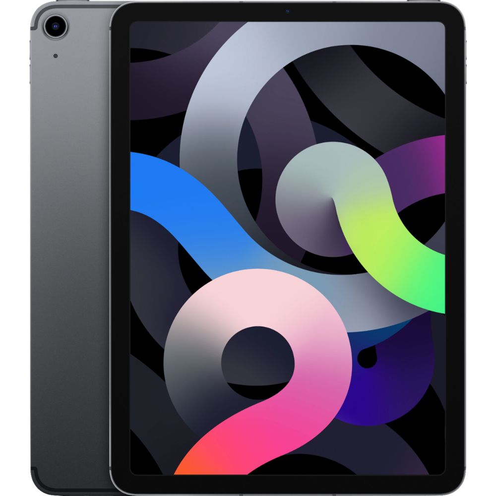 Apple iPad Air 4 (4th Generation) 64GB Space Gray Wi-Fi Model MYFM2LL/A - Perfect for Work, Study & Entertainment