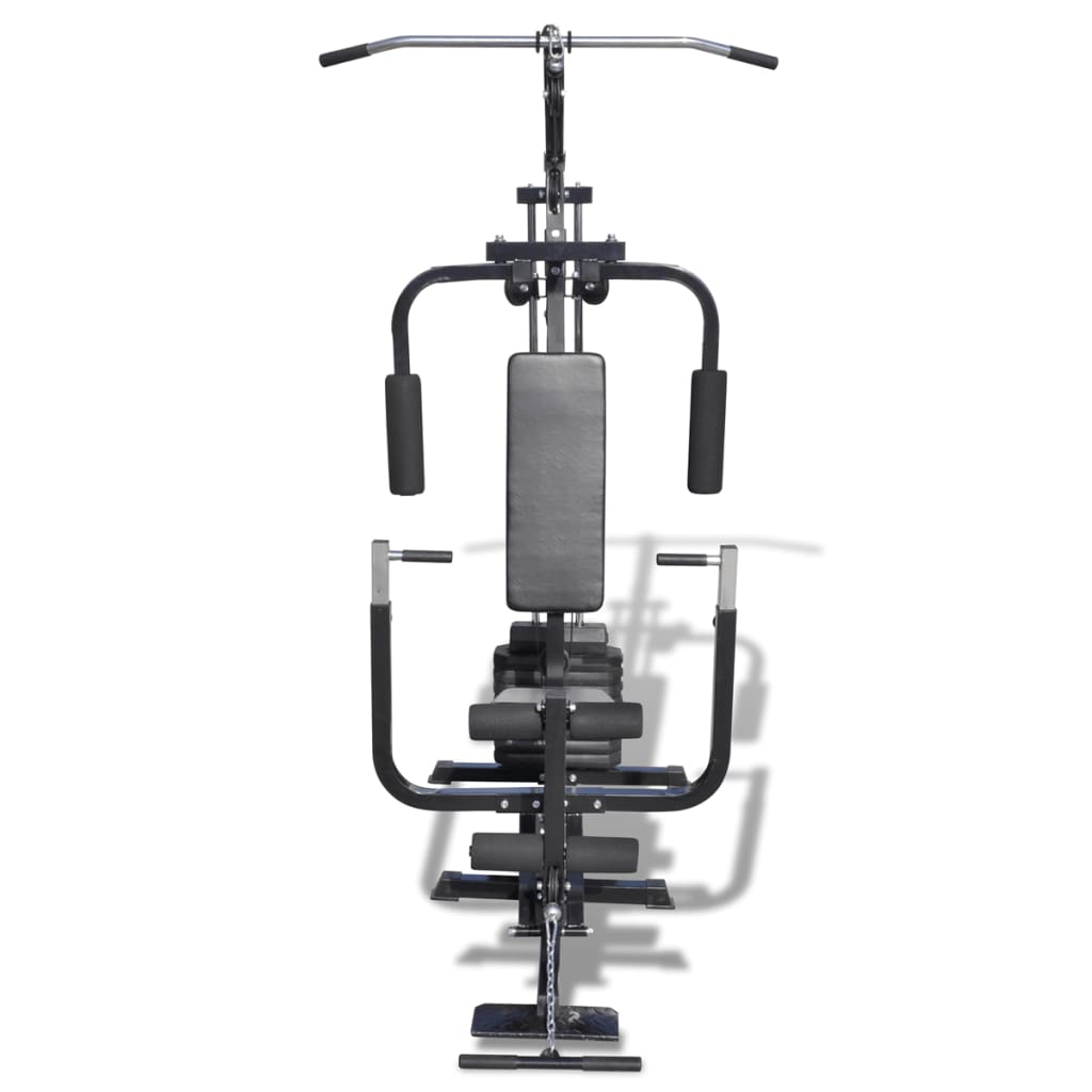 vidaXL Multi Gym Utility Fitness Machine for Home Workouts - Strength Training Equipment for Full Body Exercise | Perfect for Home Gym, Small Spaces & Personal Fitness