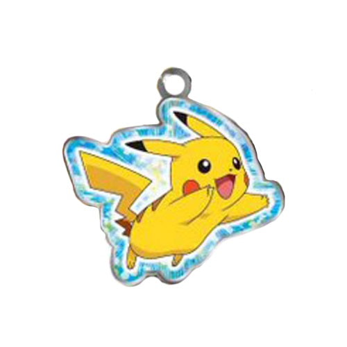 Pokemon Sun and Moon Metal Keychain Set - Takara Tomy 1.5 Inch Collectible Mascot Charms (Vol. 02) - Perfect for Backpacks, Keyrings, and Gift Giving