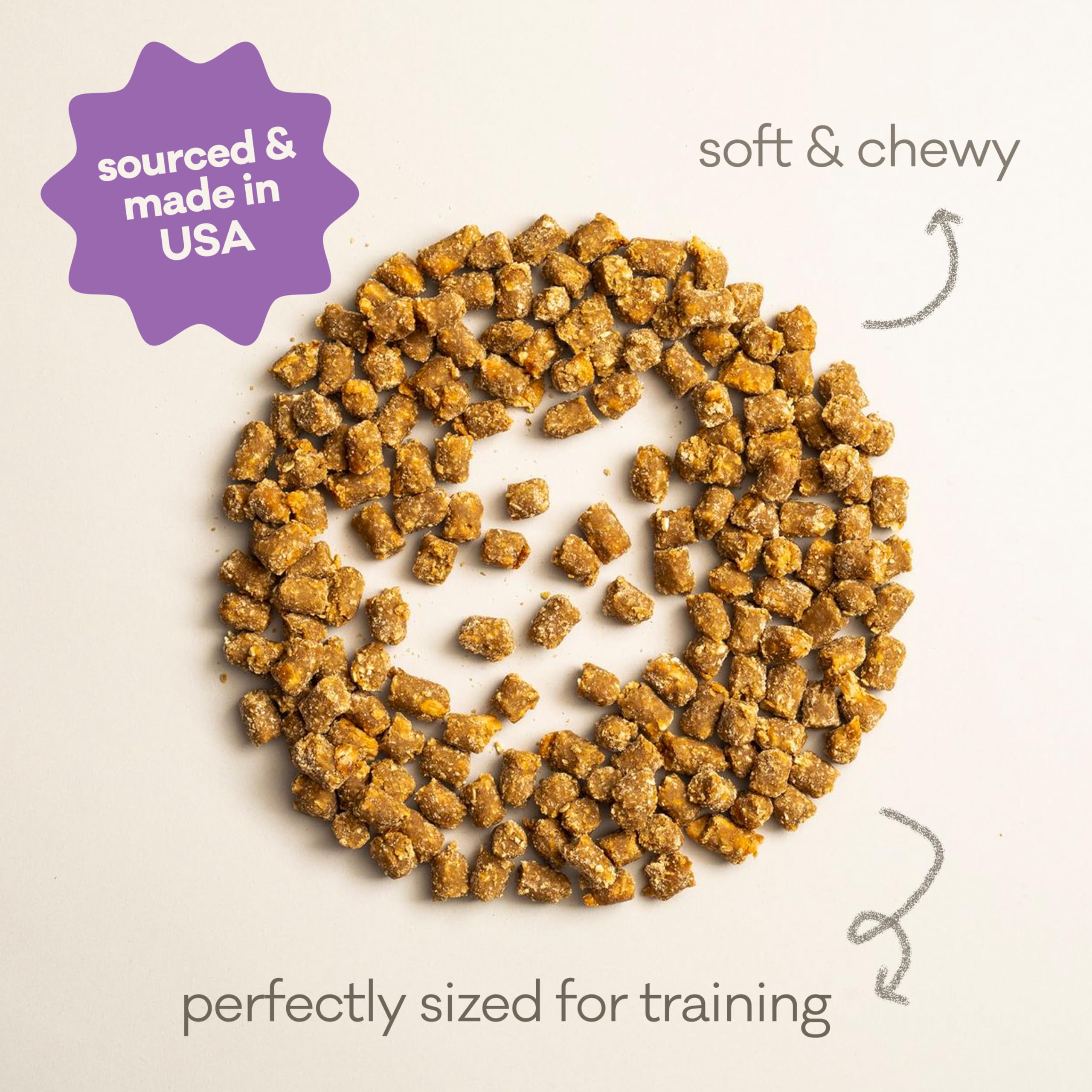 Polkadog All-Natural Pork & Apple Wonder Nuggets Dog Treats – Healthy, Handmade Soft & Chewy Training Snacks for Puppies & Adult Dogs – Grain-Free Bite-Sized Rewards – Perfect for Obedience Training & Positive Reinforcement – 10oz Bag