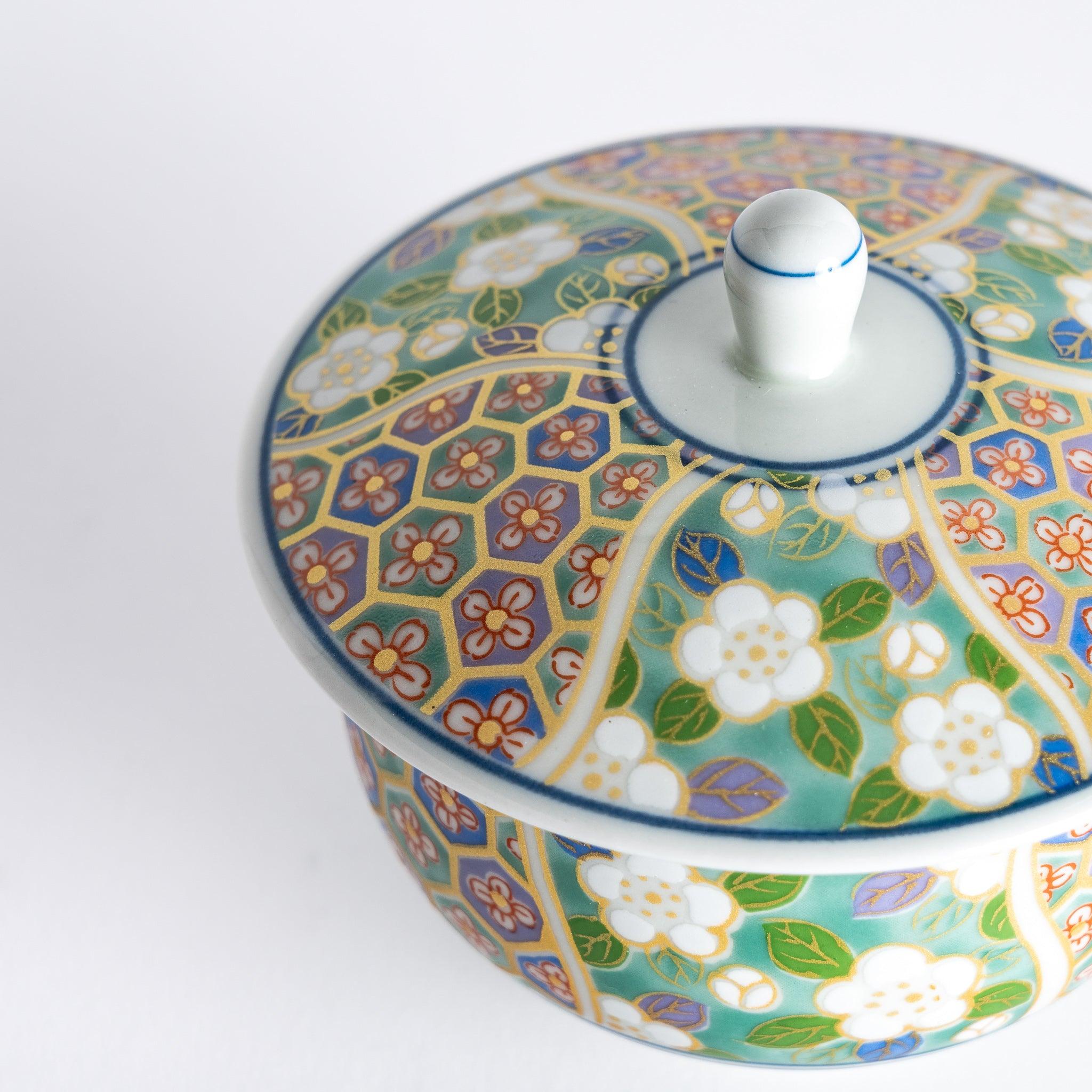 Elegant Floral Tea Set - Porcelain Tea Cups with Saucers & Teapot - Perfect for Afternoon Tea, Bridal Showers & Home Decor