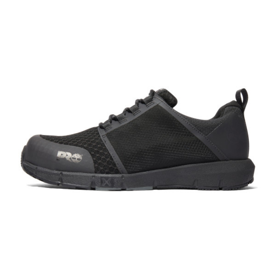 Timberland PRO Radius SD+ Men's Athletic Composite Toe Work Shoes - Safety Toe, Slip Resistant, Comfortable for Construction & Warehouse Work - Black (TB0A2A55001)