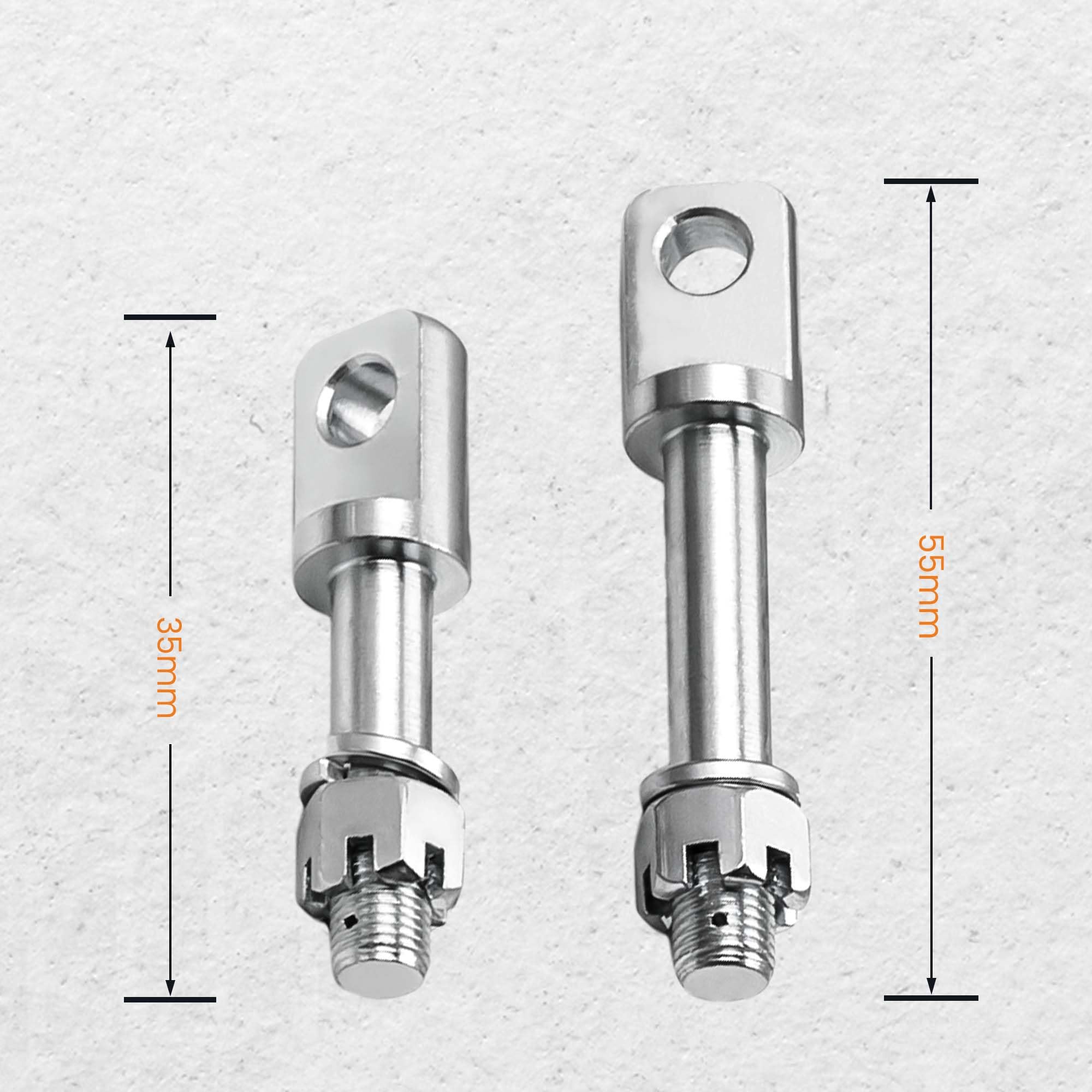 Universal Sidecar U-Clamp Frame Mount Struts Kit for Harley - Heavy Duty Motorcycle Sidecar Installation Accessories | Perfect for Touring, Custom Builds & Adventure Riding