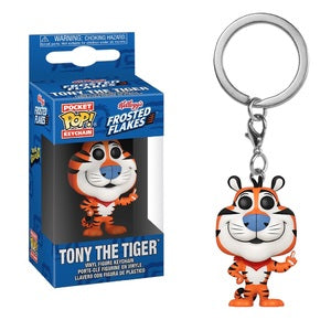 Tony The Tiger Pocket Pop! Keychain - Ad Icons Collectible Figure - Perfect for Backpacks, Keys, and Gifts
