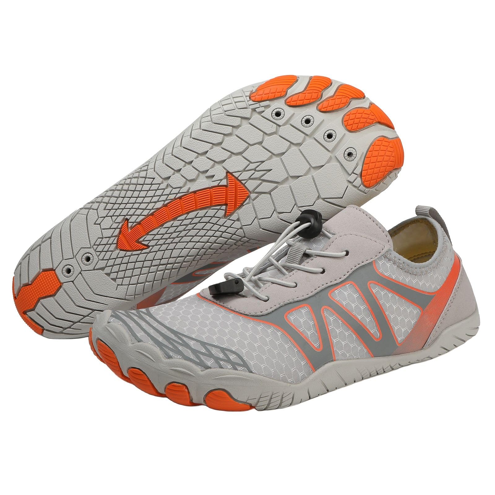 **Men's & Women's Quick-Dry Water Shoes - Barefoot Aqua Swim Shoes for Beach, Pool & Outdoor Activities | Slip-On Soft Sports Casual Shoes**