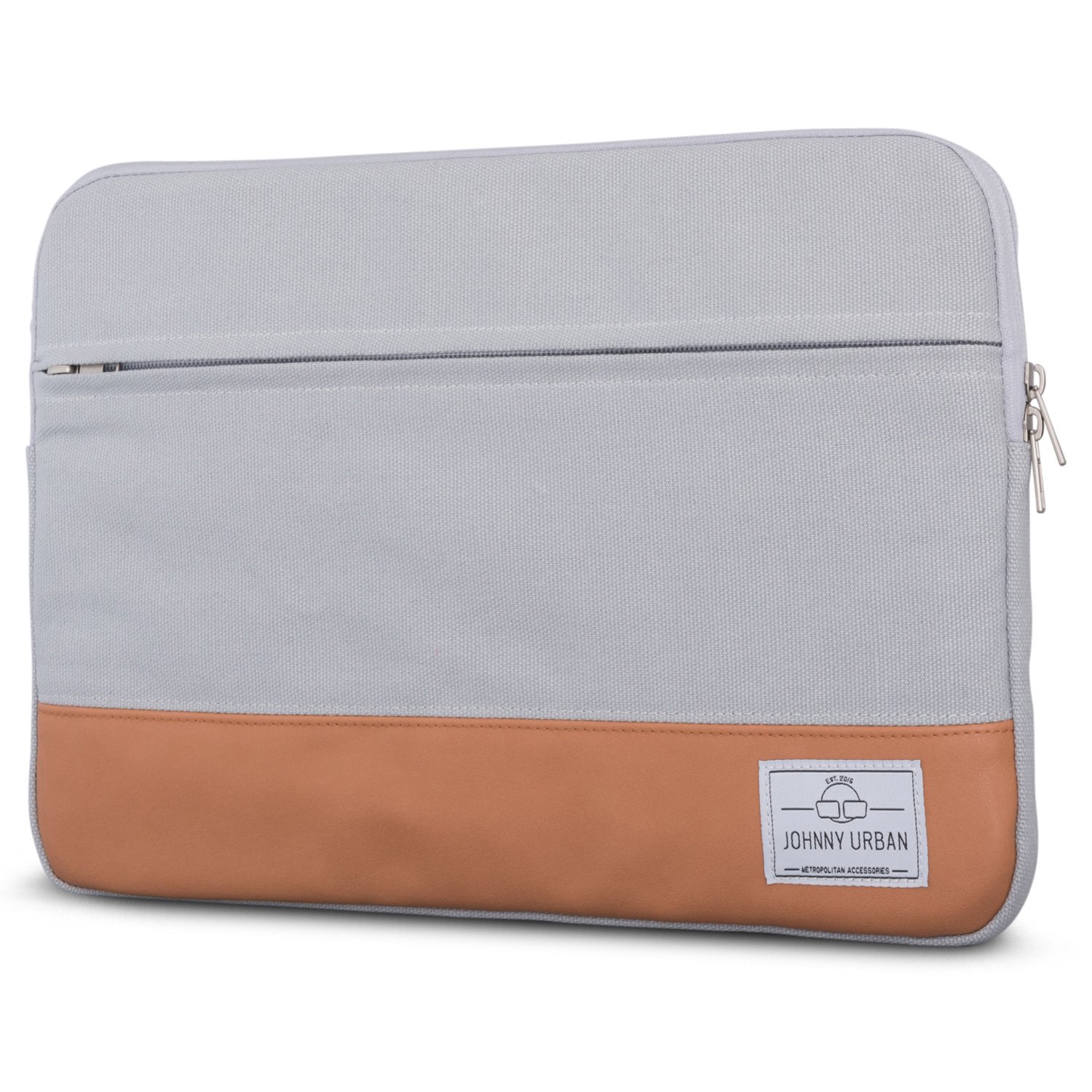 Johnny Urban Laptop Sleeve for MacBook Air (2018) & MacBook Pro 13 Inch - Protective Grey Notebook Case for Work, Travel and School