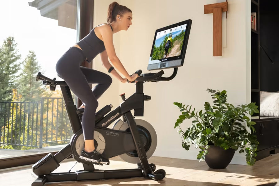 NordicTrack S22i Studio Cycle - Premium Indoor Exercise Bike for Home Gym, Cardio & HIIT Workouts - Perfect for Home Fitness, Spin Classes & Weight Loss Training