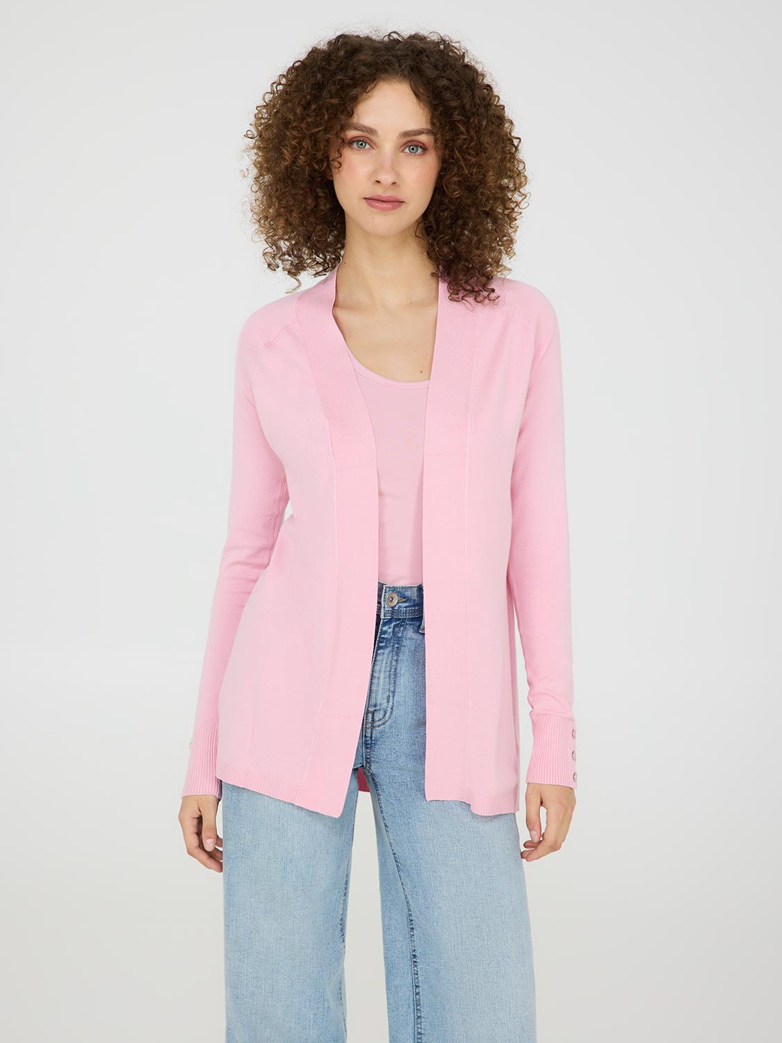 Stylish Ribbed Cardigan Duster for Women - Cozy Long Open Front Sweater - Perfect for Fall Layering & Casual Outfits