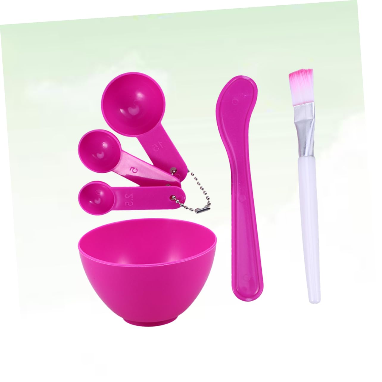 5 Sets DIY Facial Mask Bowl Kit - Measuring Tools for Skincare & Makeup