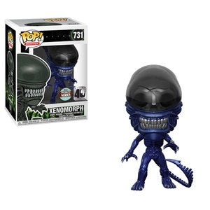 Alien Pop! Vinyl Figure - Blue Metallic Xenomorph Collectible Toy [731] - Perfect for Sci-Fi Fans, Movie Collectors & Home Decor Display