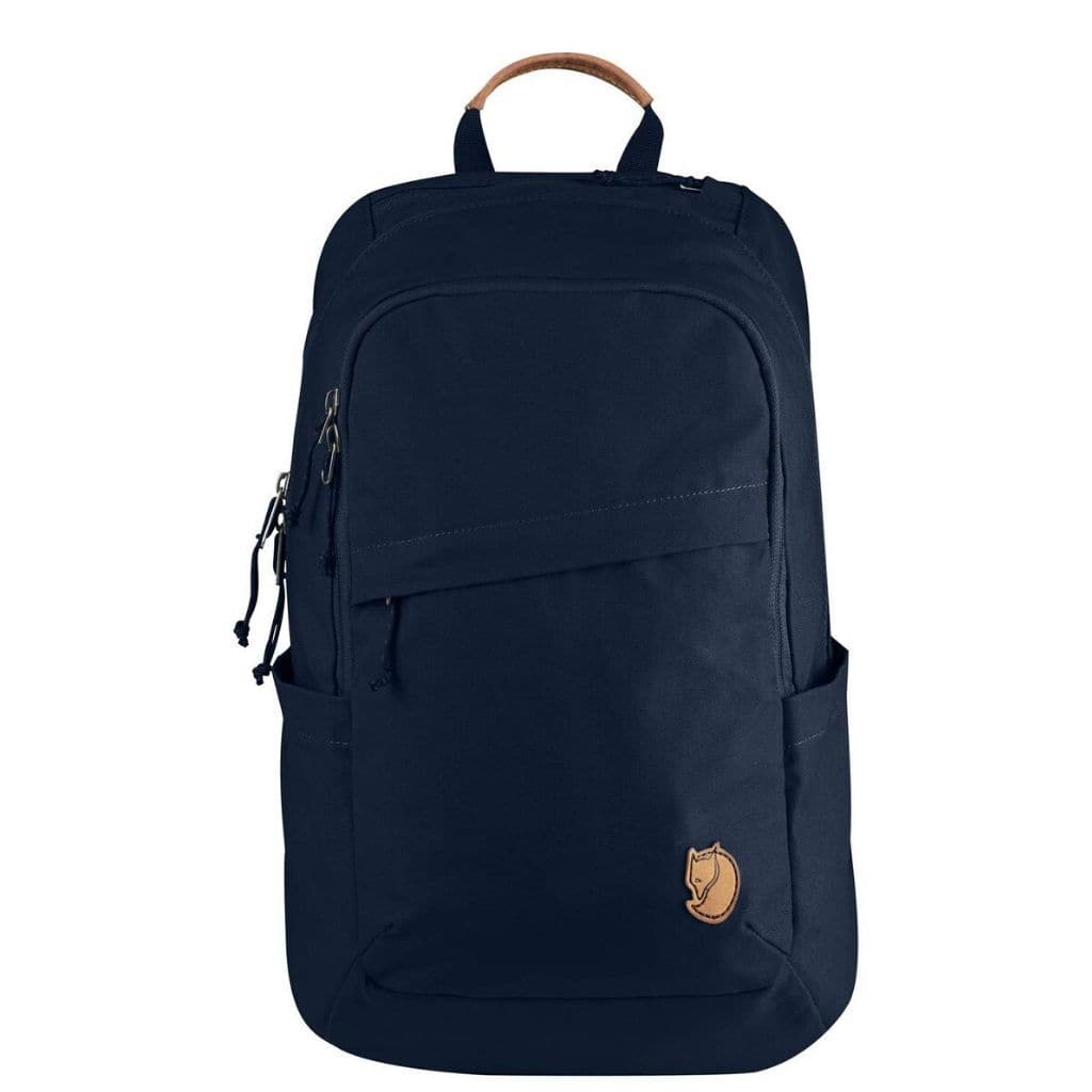 Fjallraven Raven 15 20L Backpack for Hiking & Travel - Navy Blue | Lightweight & Durable Daypack for School, Work & Outdoor Adventures