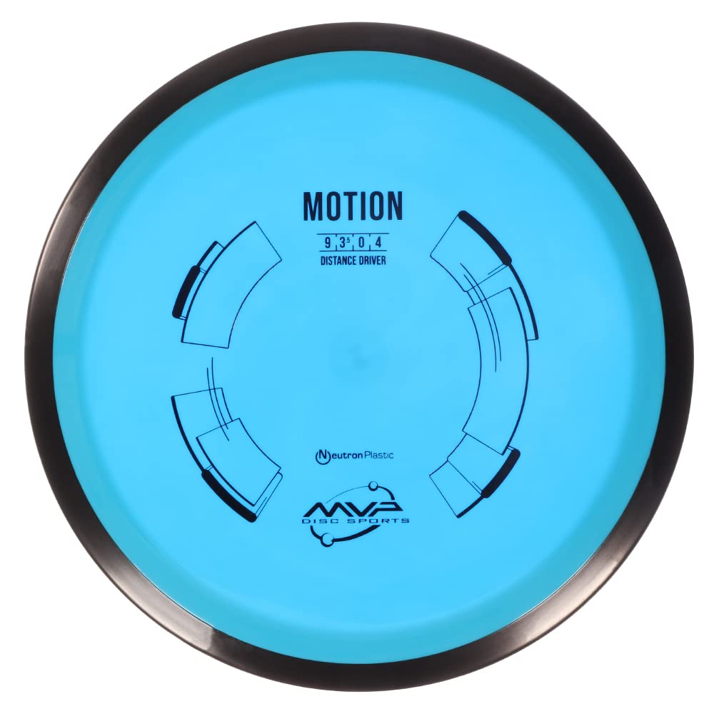MVP Disc Sports Neutron Motion Disc Golf Driver - Premium Distance Driver for All Skill Levels (Colors May Vary) | Perfect for Tournament Play & Backyard Practice