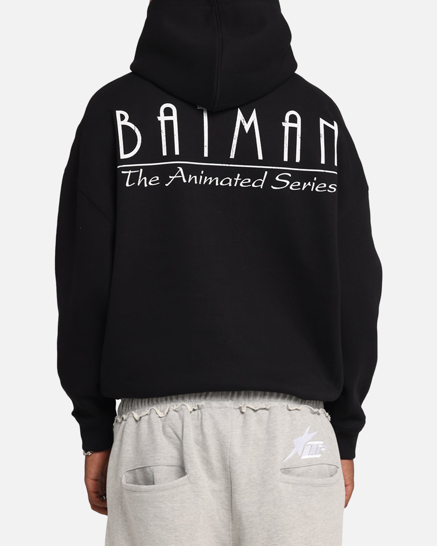 DC Batman The Animated Series Premium Hoodie - Black Superhero Pullover for Men & Women | Perfect for Cosplay, Comic Con & Casual Wear