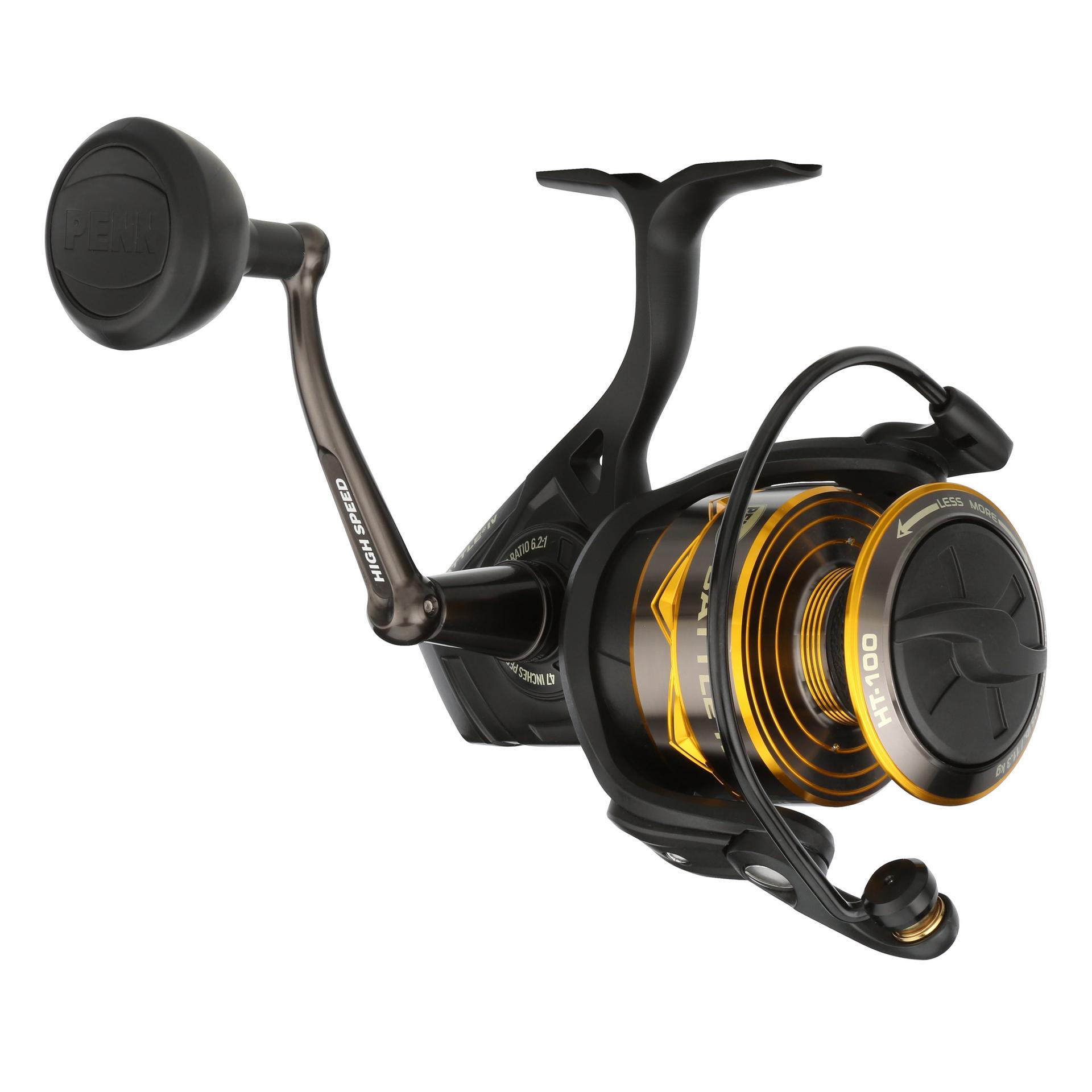 Battle IV Spinning Reel - High Performance Fishing Reel for Saltwater & Freshwater | Perfect for Bass, Trout & Offshore Fishing