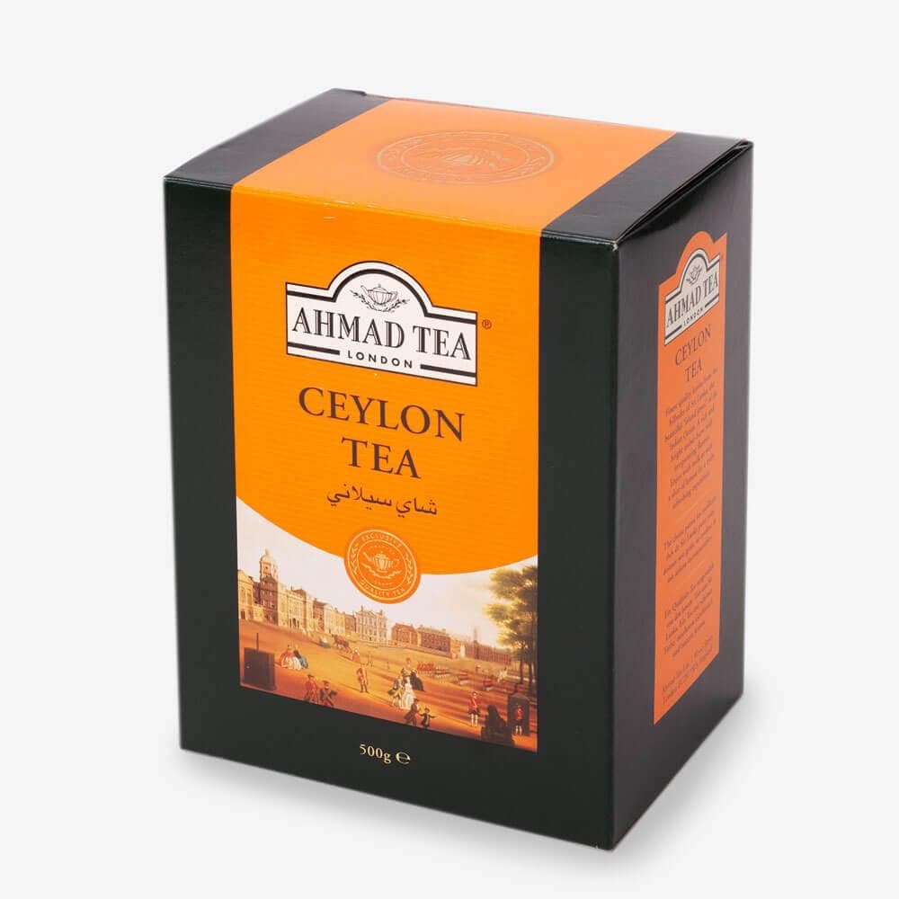 Premium Ceylon Black Tea from Sri Lanka | Ahmad Tea 500g Loose Leaf | Perfect for Afternoon Tea & Gifting