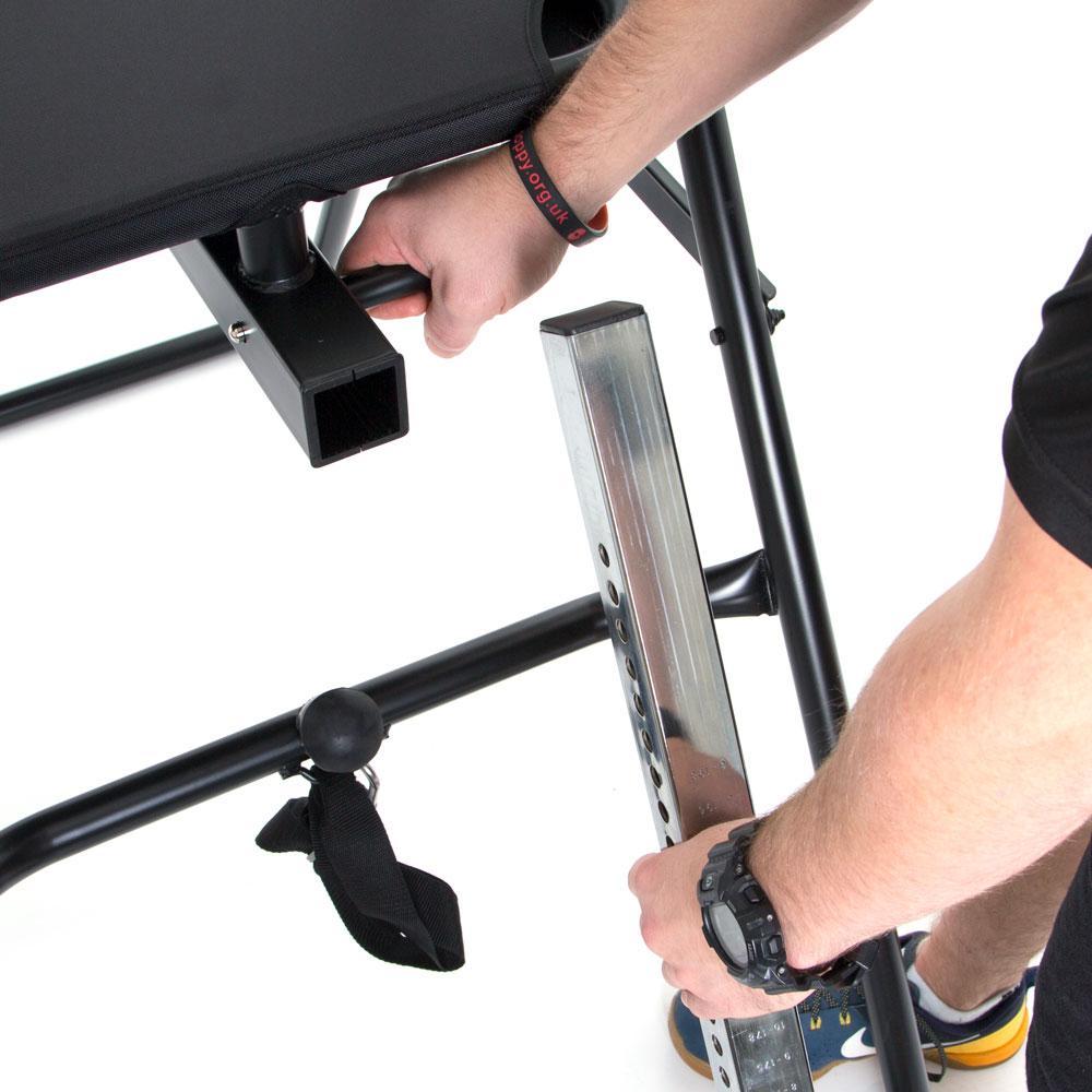 66Fit Professional Inversion Table for Back Pain Relief - Heavy Duty Home Gym Equipment for Spinal Decompression Therapy - Perfect for Yoga, Chiropractic Care & Home Workouts