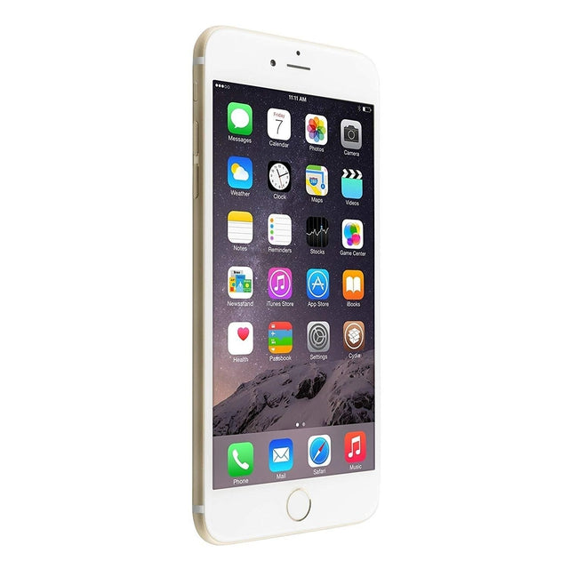 Apple iPhone 6 Plus 128GB Unlocked Smartphone - Gold (Renewed) for Travel, Business & Everyday Use