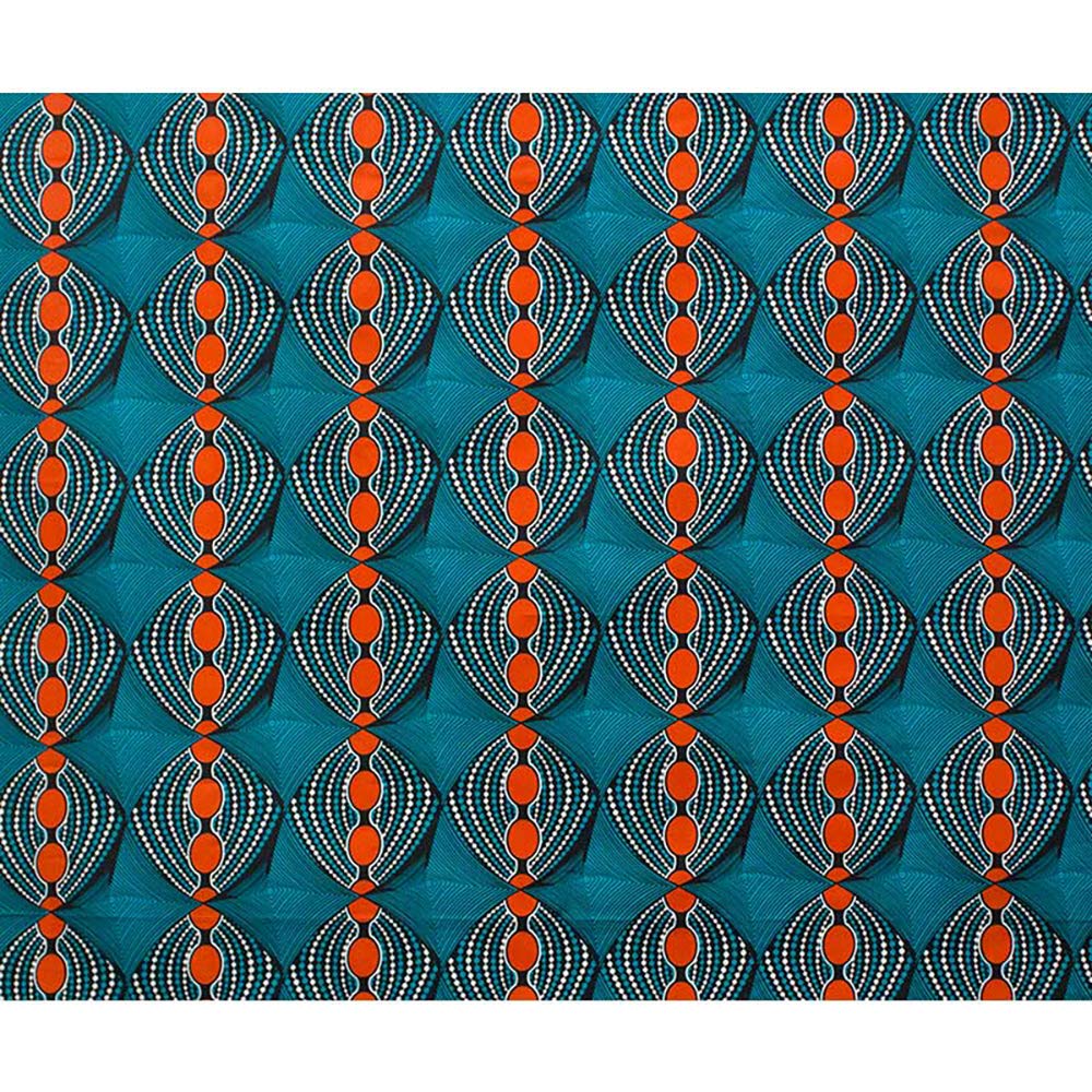 6 Yards African Wax Print Fabric - Ankara Cotton for Party Dresses, DIY Fashion & Home Decor (Style FP6391) | Perfect for African Attire, Quilting & Cultural Events