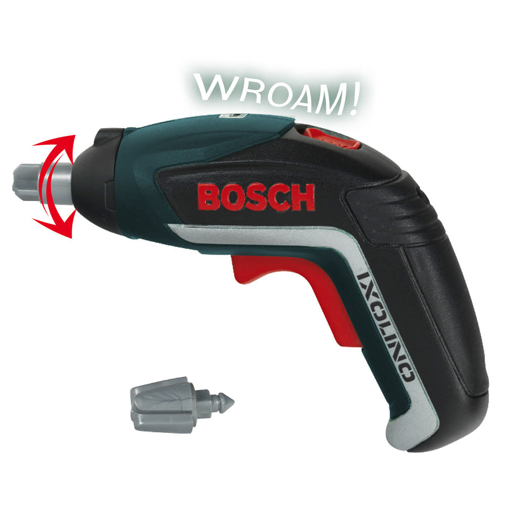 Bosch Mini IXOLINO II Interactive Power Tool Toy Screwdriver with Lights & Sounds - Educational STEM Toy for Kids, Perfect for Pretend Play & DIY Projects