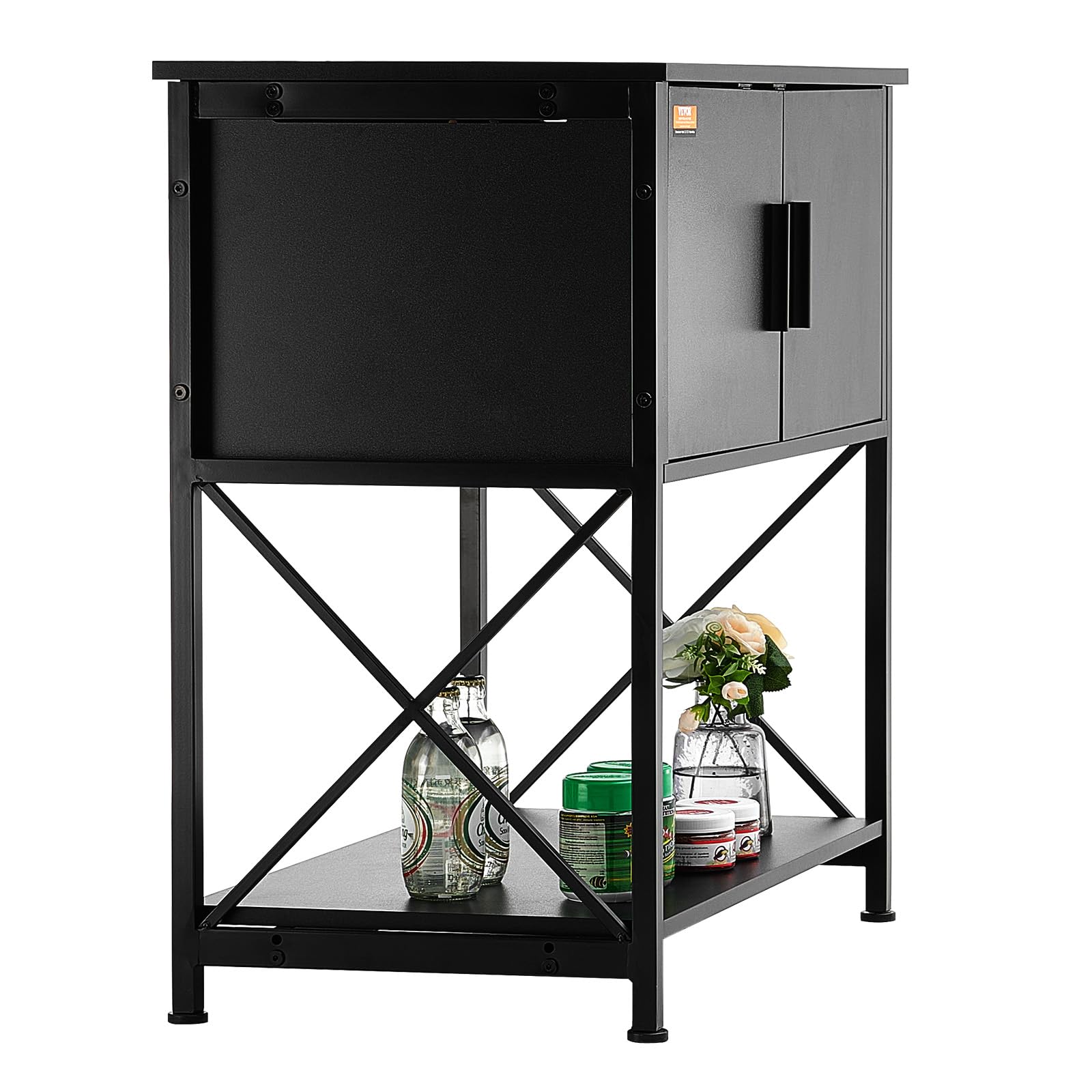 VEVOR 29 Gallon Aquarium Stand - Heavy Duty Steel & MDF Fish Tank Stand for Reptiles/Turtles (28.7