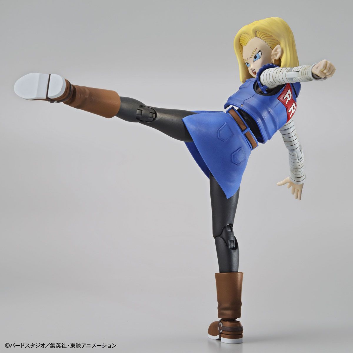 Figure Rise Standard Dragon Ball Z Android 18 Plastic Model Kit - Buildable Anime Action Figure for Collectors & Fans - Perfect for Display, Gifts & Cosplay Props