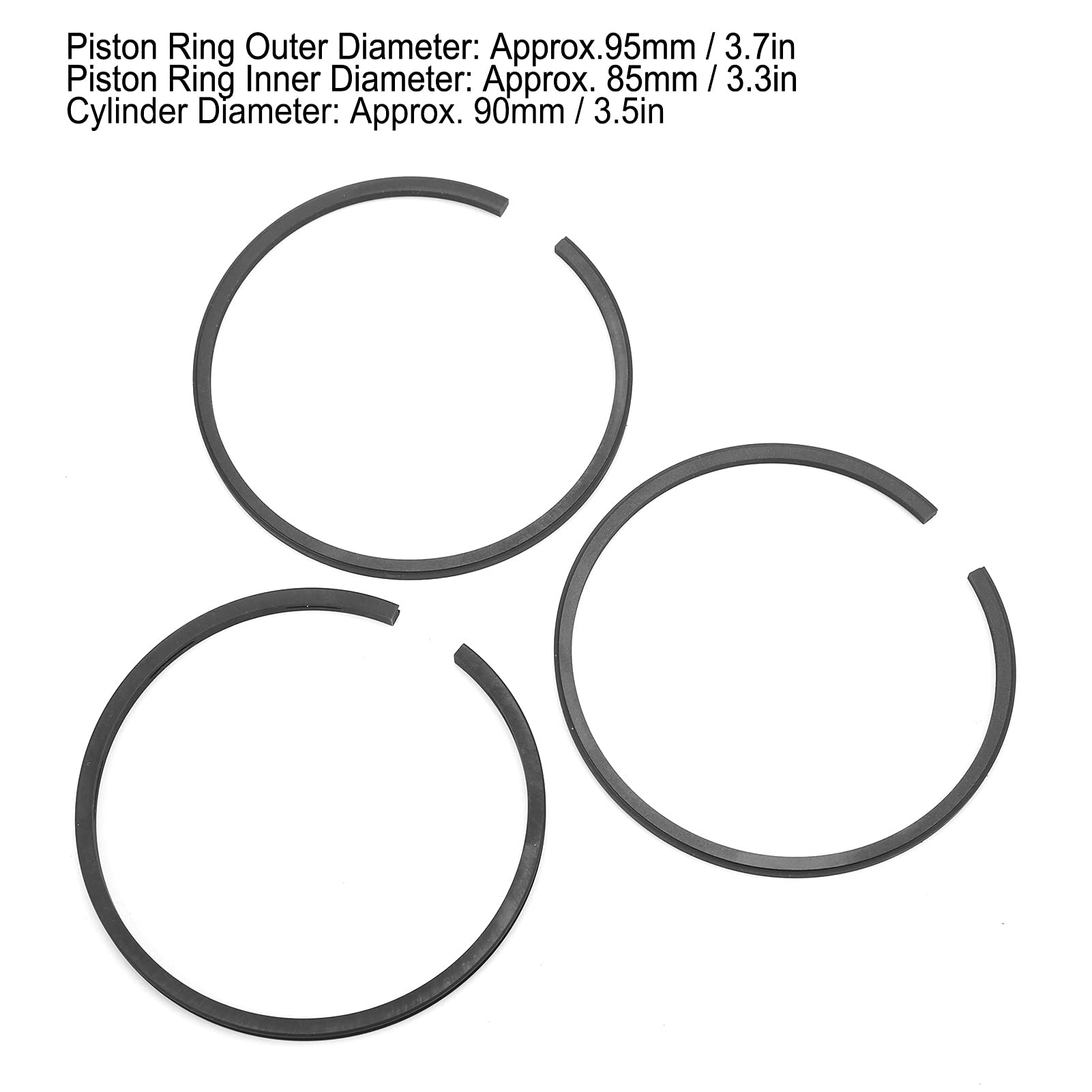 High-Quality Piston Ring for Air Compressor - Easy to Disassemble, Durable Design for Maintenance Workers & Factory Use | Air Pump Accessories Replacement Part | Ideal for Industrial Repairs & DIY Projects