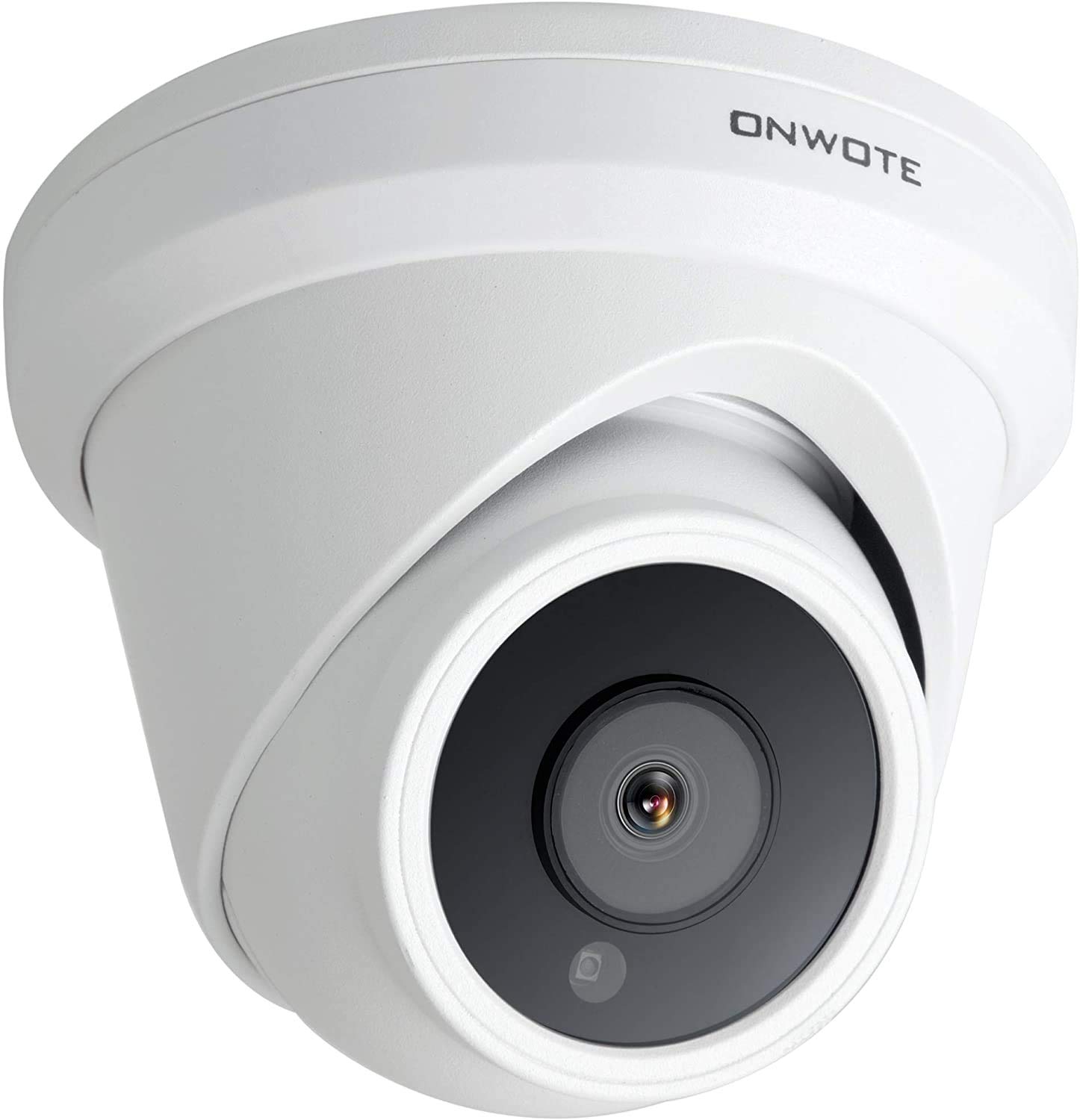 ONWOTE 4K 8MP UltraHD PoE IP Security Camera with AI Human & Vehicle Detection, 3840x2160 Resolution, 128° Wide Angle Lens, Two-Way Audio, Weatherproof for Indoor/Outdoor Use - Ideal for Business Surveillance & PoE NVR System Integration