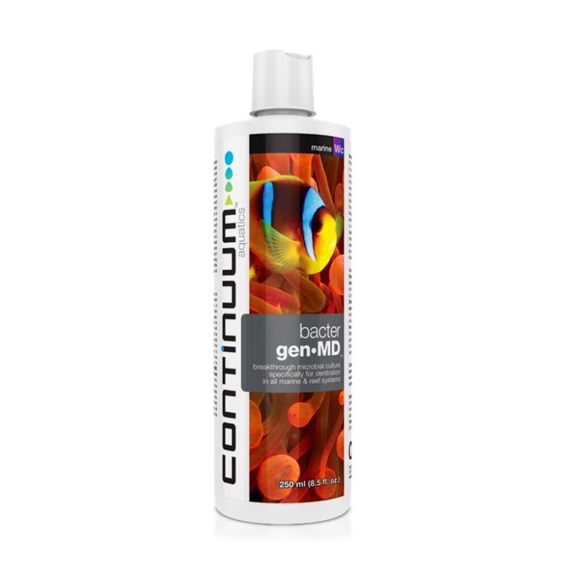 CONTINUUM BacterGen MD - Anaerobic Beneficial Bacteria for Aquariums & Ponds | Improves Water Quality & Supports Healthy Fish | Ideal for Freshwater & Saltwater Tanks