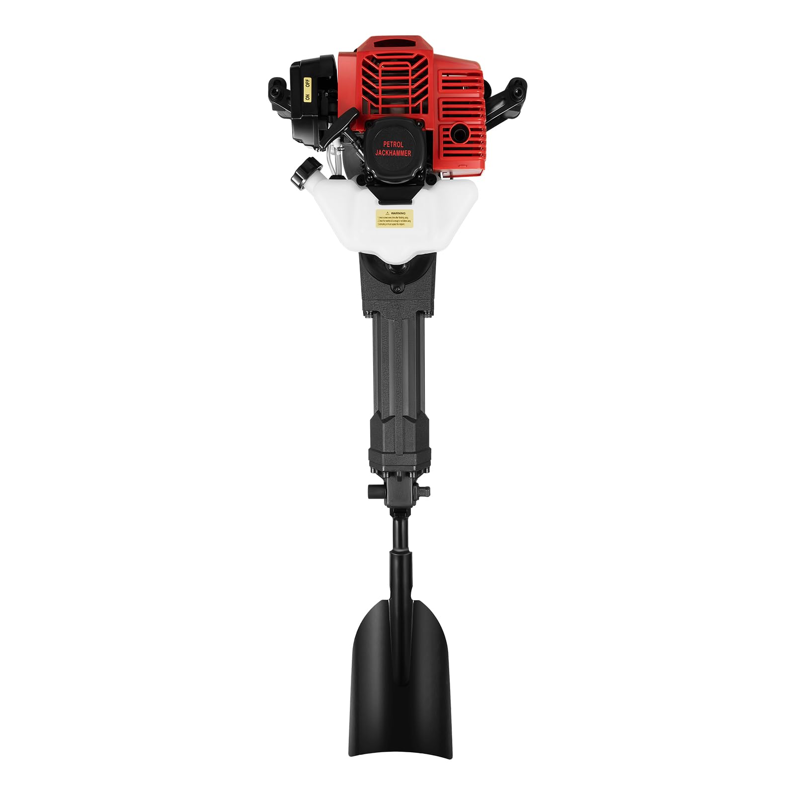52CC 2-Stroke Gas Powered Post Hole Digger - Portable Trenching Machine for Gardening, Landscaping & Tree Planting - Ideal for Digging Holes, Drilling Rocks & Creating Trenches in Yards & Farms