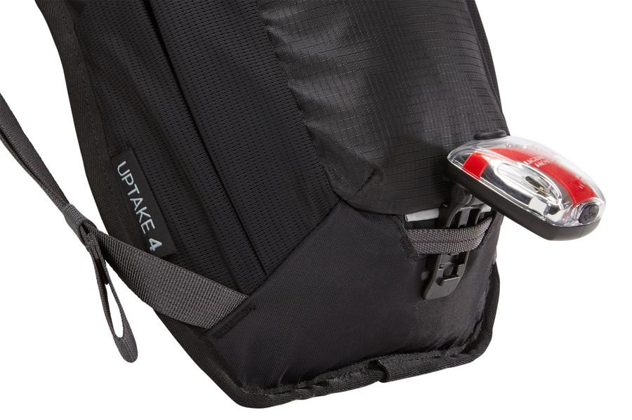 Thule UpTake 4L Hydration Pack - Lightweight Water Backpack for Hiking, Running & Cycling - Durable Black Hydration Bladder with Adjustable Straps - Perfect for Outdoor Adventures & Sports Activities
