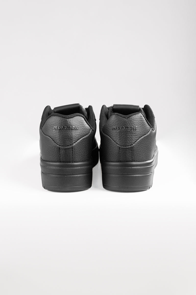 Mormaii Riptide Total Black Men's Running Shoes - Lightweight & Breathable for Jogging, Gym, and Outdoor Activities