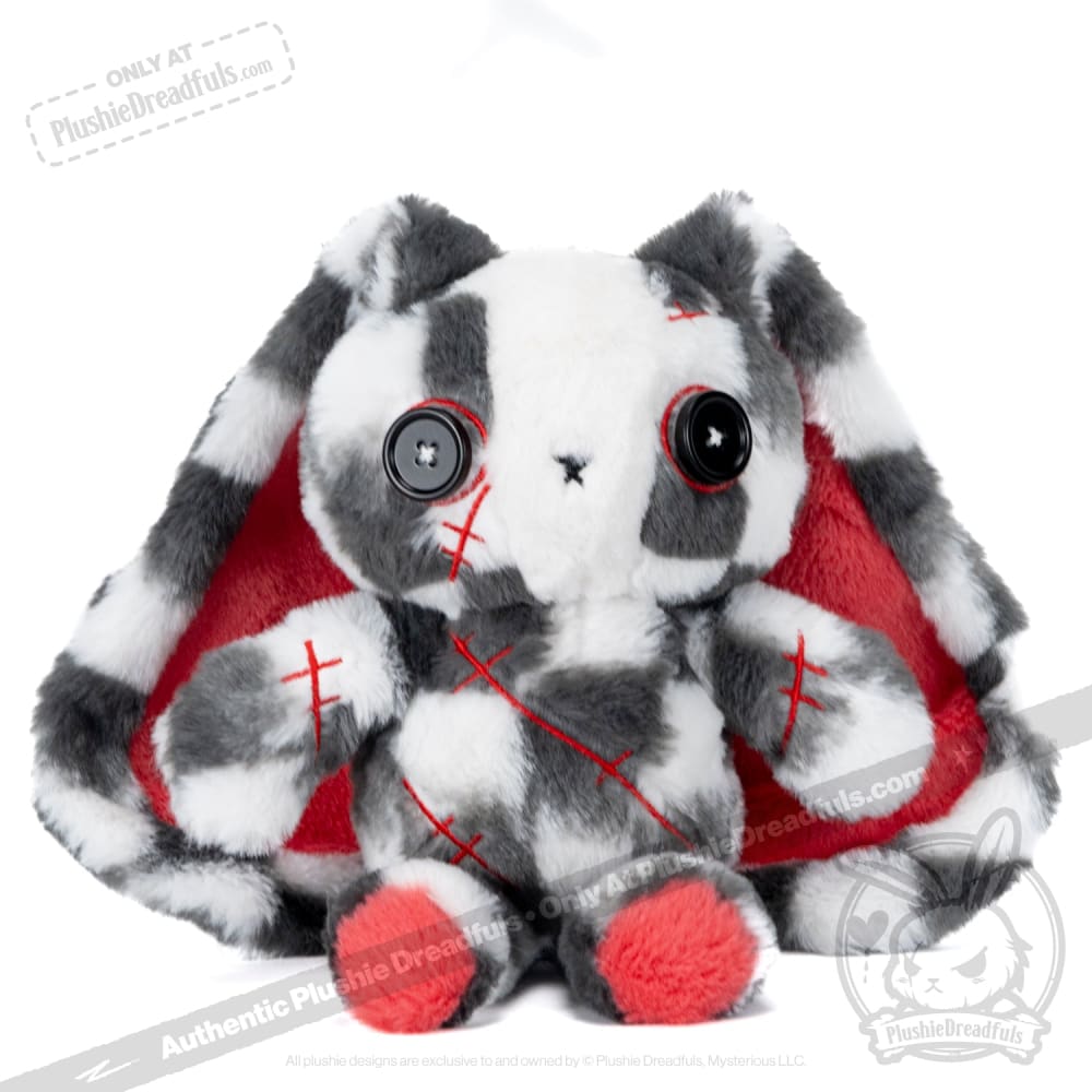 Plushie Dreadfuls Dyspraxia Rabbit - Soft Stuffed Animal Toy for Kids with Dyspraxia | Sensory Comfort Plush for Therapy, Bedtime & Emotional Support