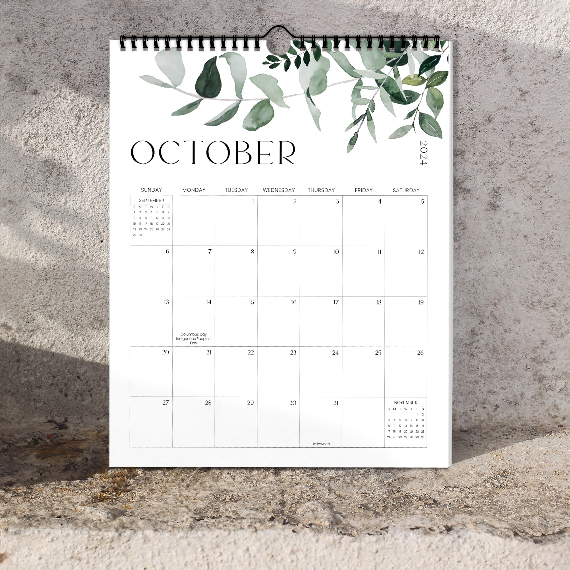 2025 Wall Calendar - June 2024 to December 2025 | Modern Greenery Planner for Home & Office Organization | Perfect for Scheduling, Planning & Gift Giving