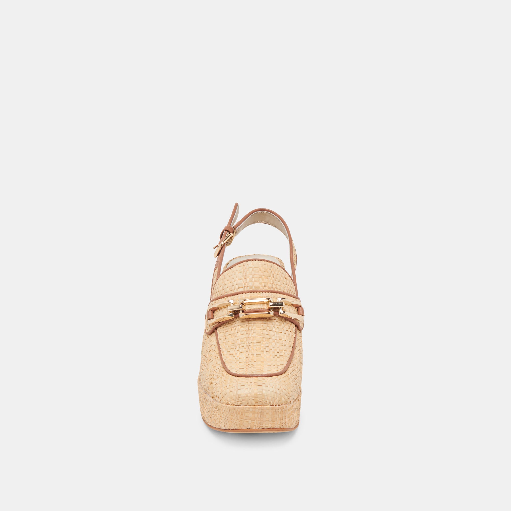 SIRUS Women's Natural Raffia High Heels Sandals - Comfortable Summer Wedges for Beach, Party & Casual Outfits