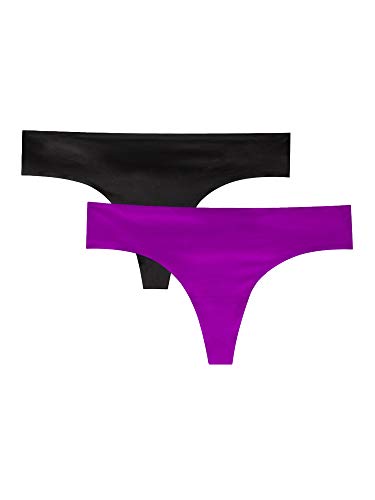 Black Hue/Fierce Violet Thong