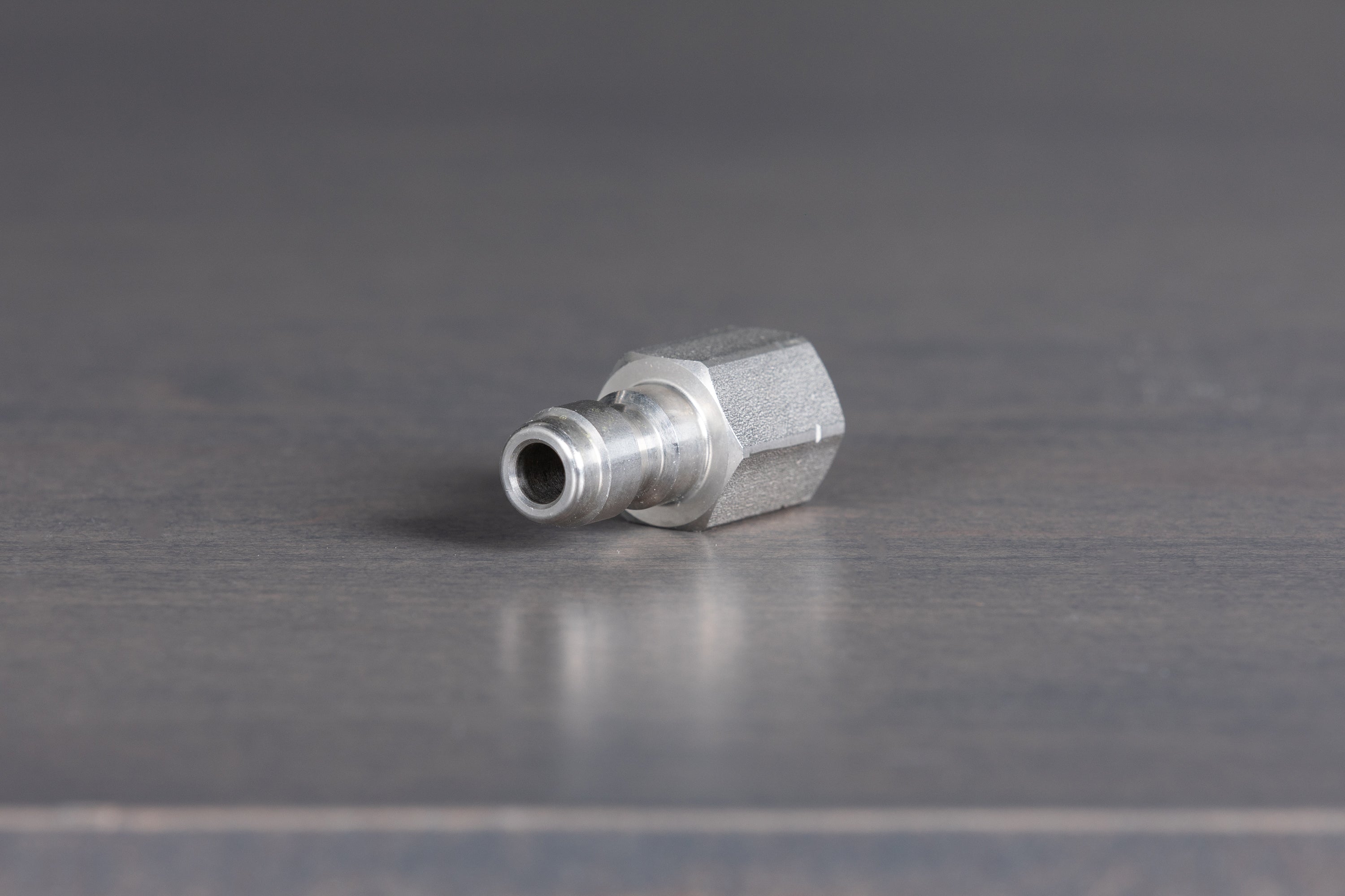 Mosmatic T304 Stainless Steel 1/4 Inch Female Quick Disconnect Plug - Perfect for Pressure Washers, Car Wash Systems & Industrial Applications