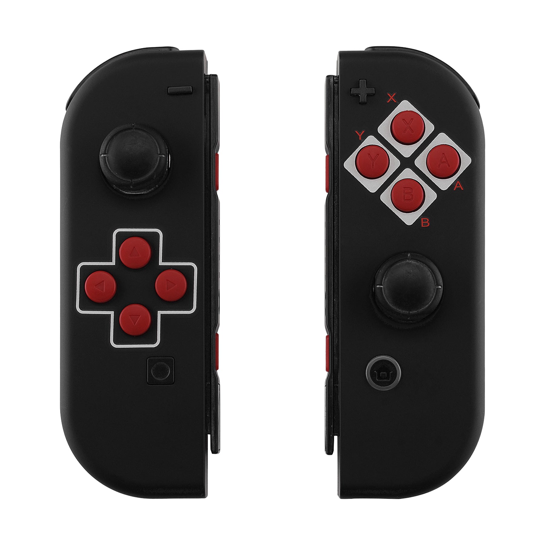 eXtremeRate NES Style Joycon Controller Shell - Full Button Set for Nintendo Switch & OLED JoyCon (Console Not Included) - DIY Replacement for Gaming & Customization