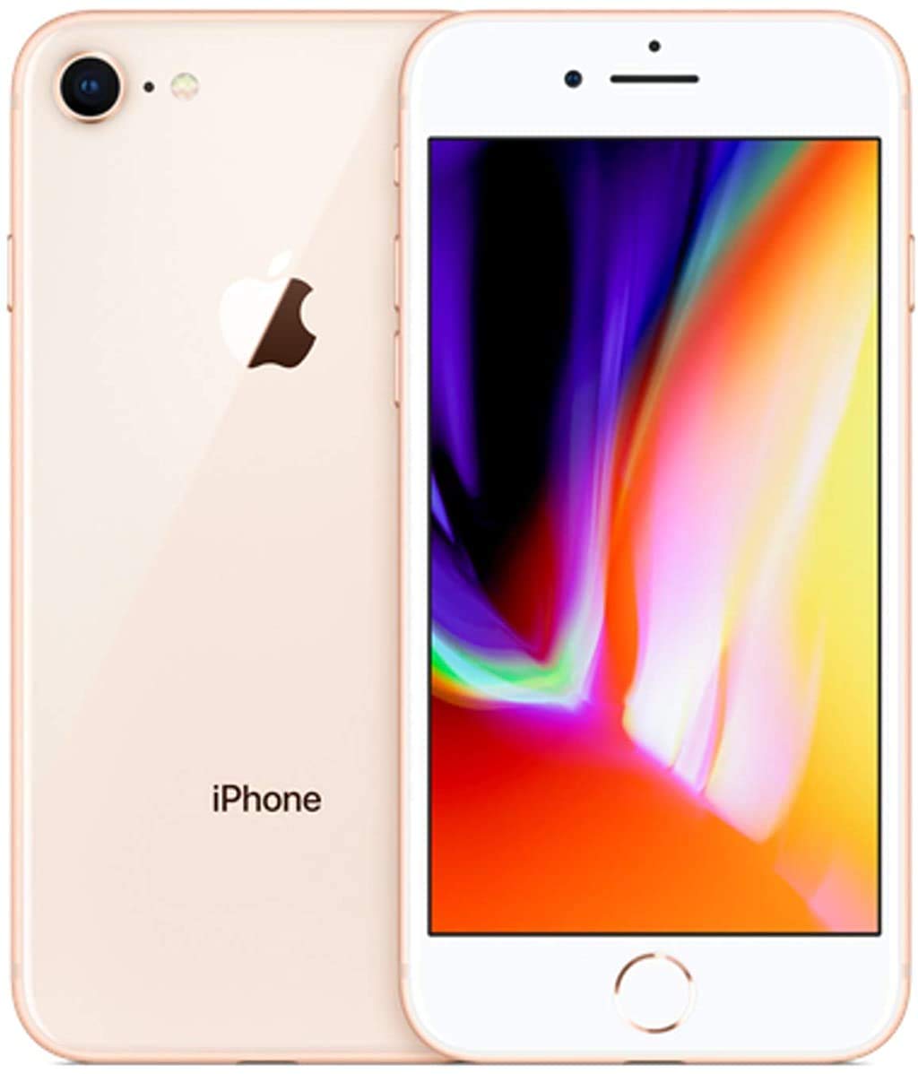 Refurbished Apple iPhone 8 256GB Gold - Unlocked GSM Smartphone (US Version) - Perfect for Travel, Business & Everyday Use
