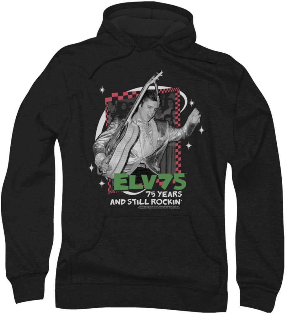 Elvis Presley Men's Still Rockin' Hoodie - Vintage Rock Music Sweatshirt for Casual Wear & Concerts