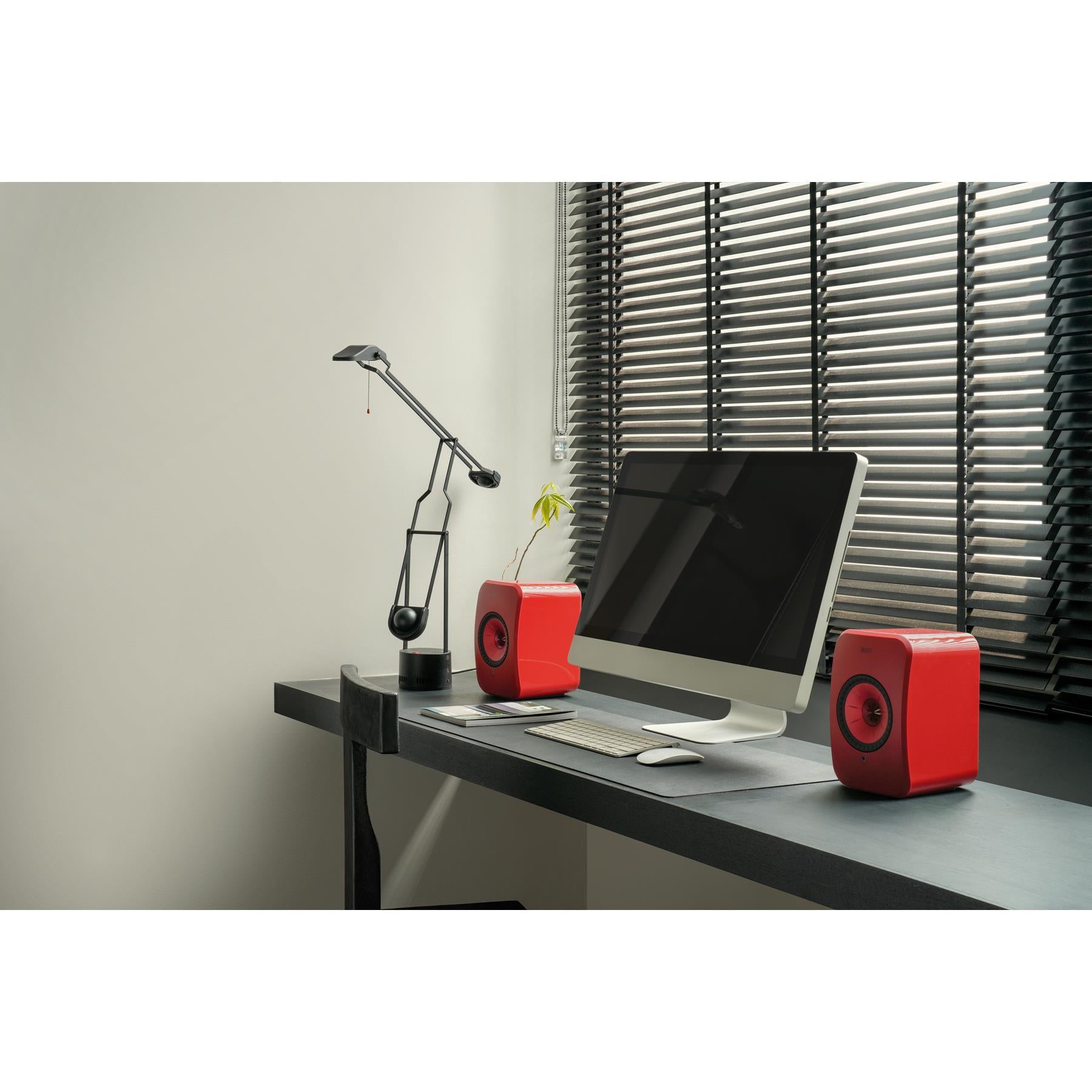 KEF LSX II Wireless HiFi Speakers - Premium Bluetooth Bookshelf Speakers with High Resolution Audio for Home Theater & Music Listening