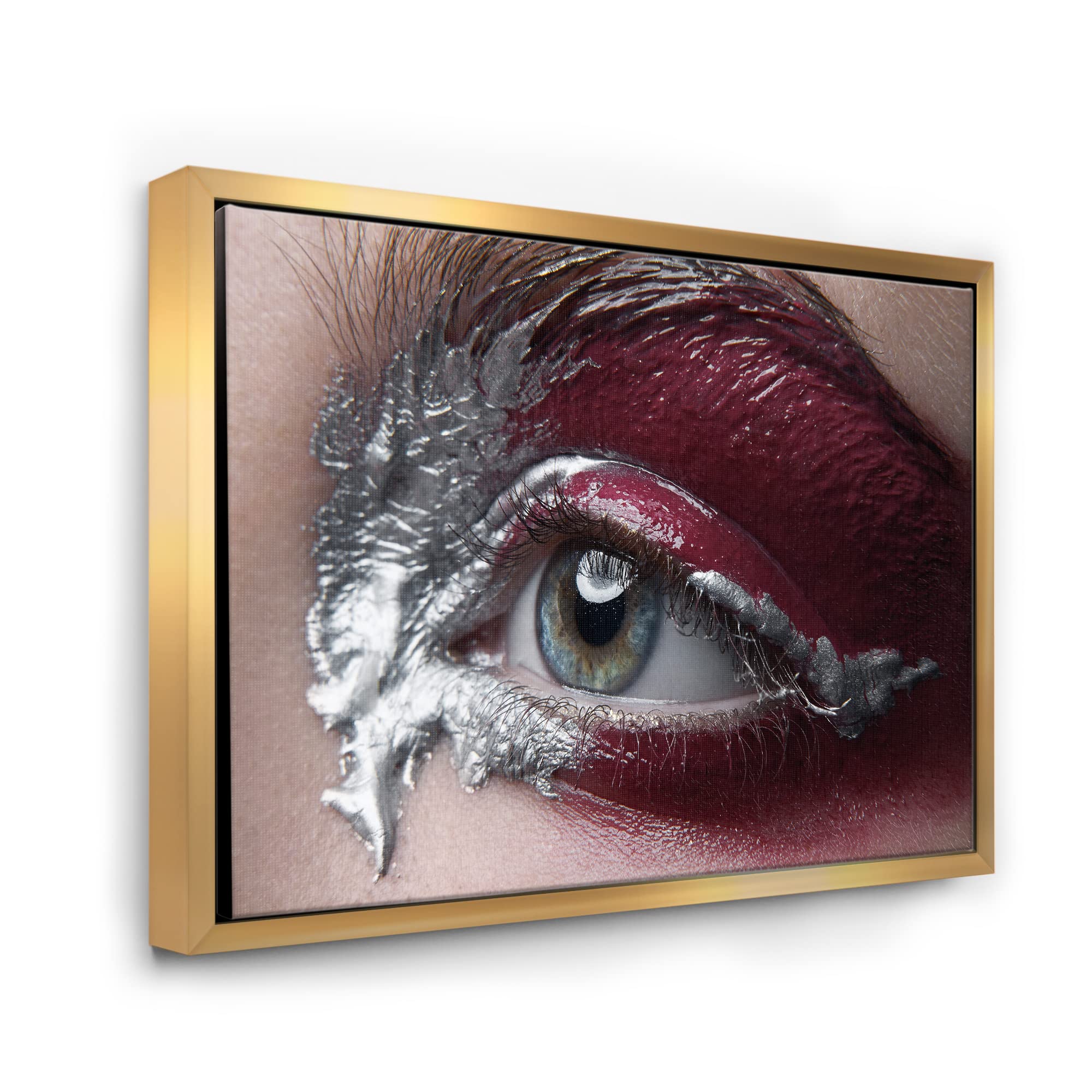 DesignQ Retouched Photo - Modern Framed Canvas Wall Art Print for Living Room, Bedroom & Office Decor | High-Quality Home Wall Decorations