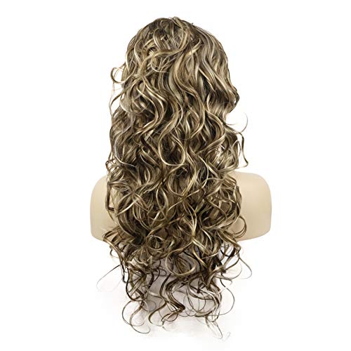 Extra Long Curly Headband Wig for Women - Soft & Natural Looking Synthetic Hair - Perfect for Cosplay, Costume Parties & Daily Fashion