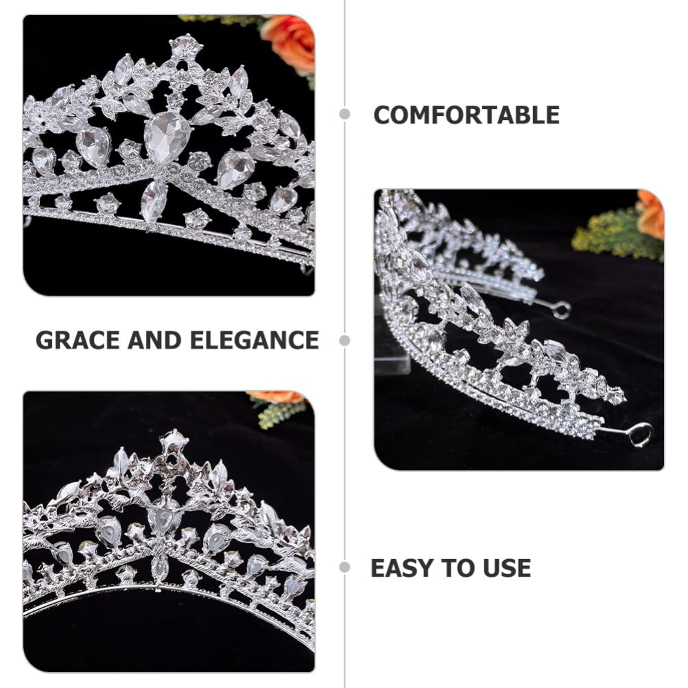 Beavorty Rhinestone Bridal Headband - Sparkling Hair Jewelry for Weddings, Prom, Birthday Parties | Perfect for Brides, Dances & Special Occasions