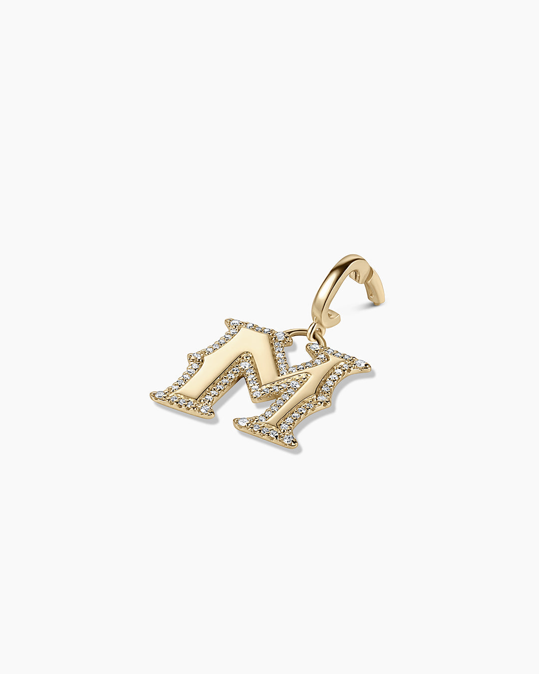 Diamond Era Alphabet Charm - Elegant Initial Pendant Necklace for Women, Personalized Jewelry Gift for Her, Perfect for Birthdays, Anniversaries & Special Occasions
