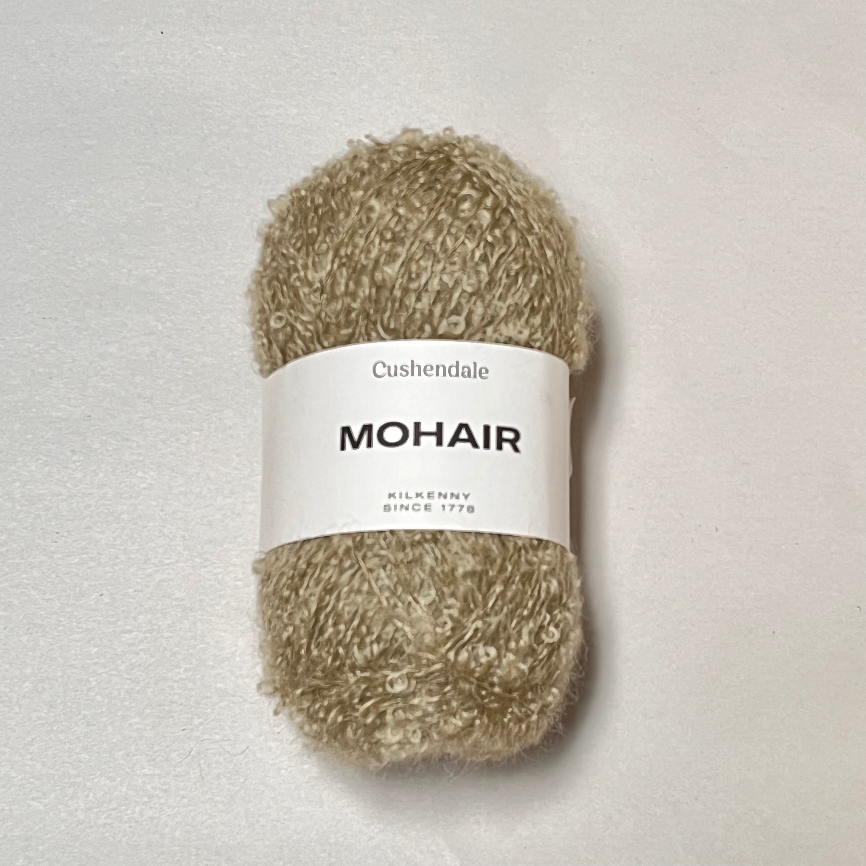Premium Light Olive Mohair Yarn - Soft & Luxurious Knitting Wool for Sweaters, Scarves & DIY Crafts - Perfect for Winter Accessories & Cozy Home Projects