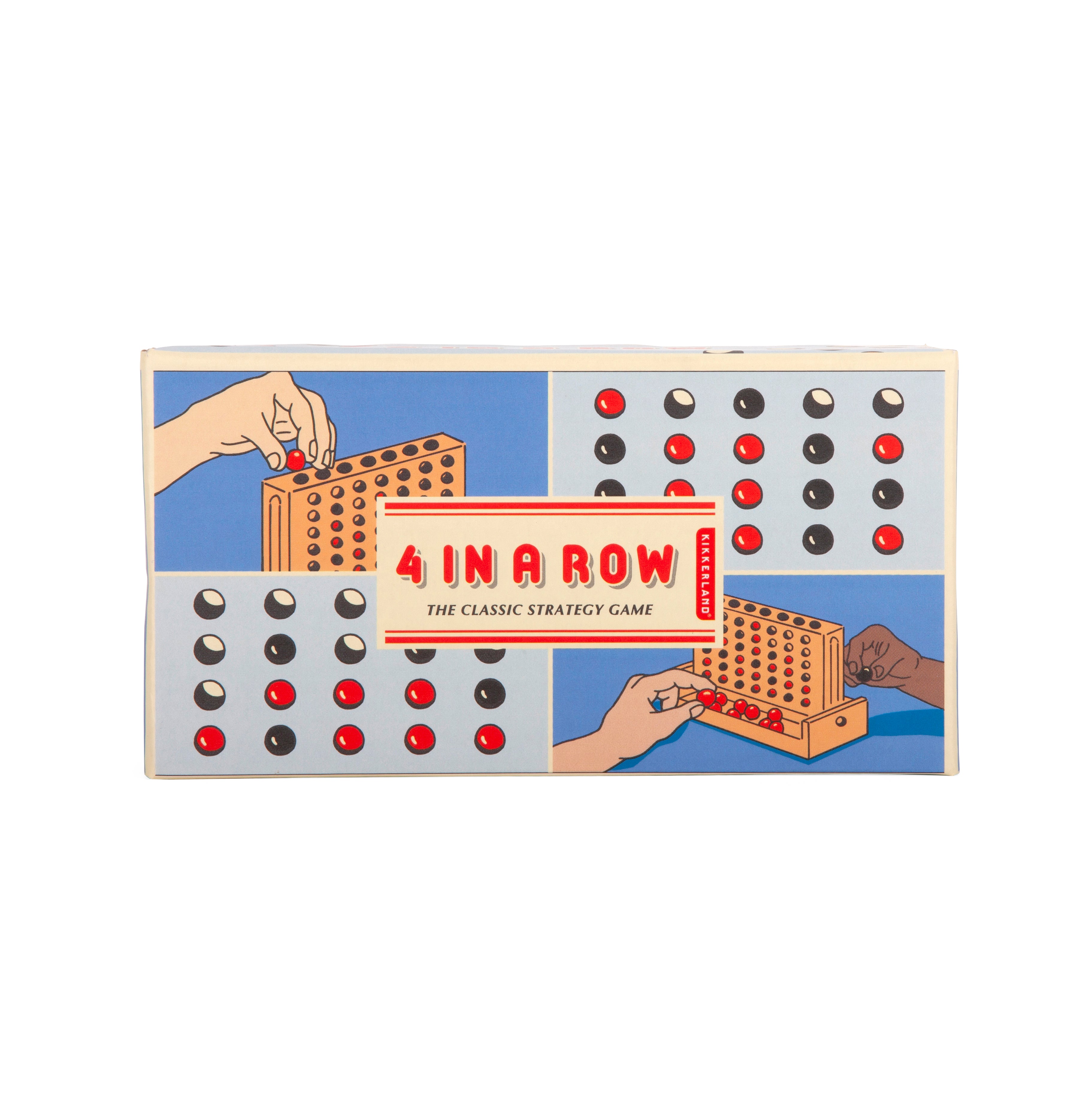 4 in a Row Classic Board Game - Fun Strategy Game for Kids & Adults - Perfect for Family Game Night, Parties & Indoor Activities
