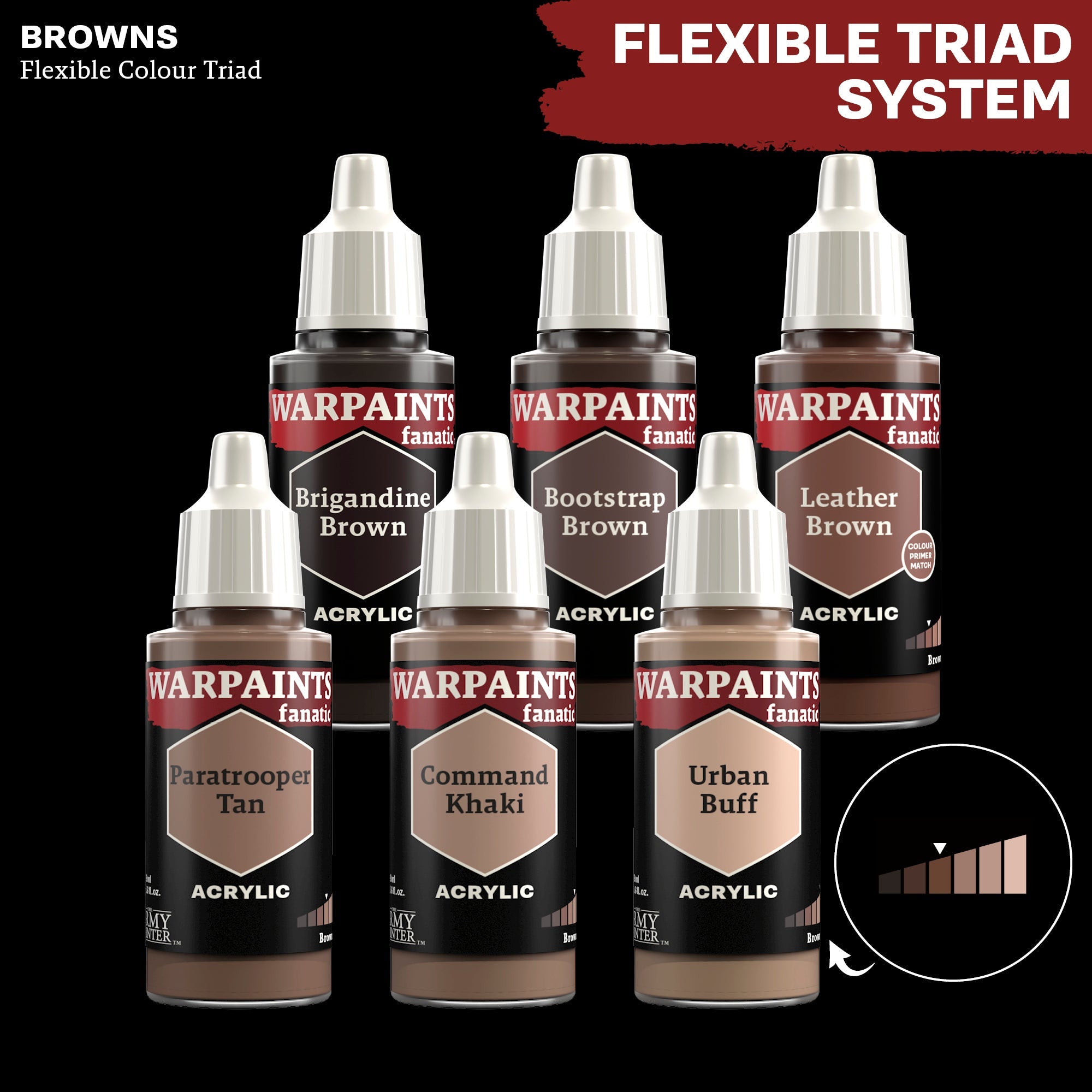 Warpaints Fanatic: Premium Leather Brown Makeup for Cosplay & Halloween - Perfect for Costume Parties & Theatrical Performances