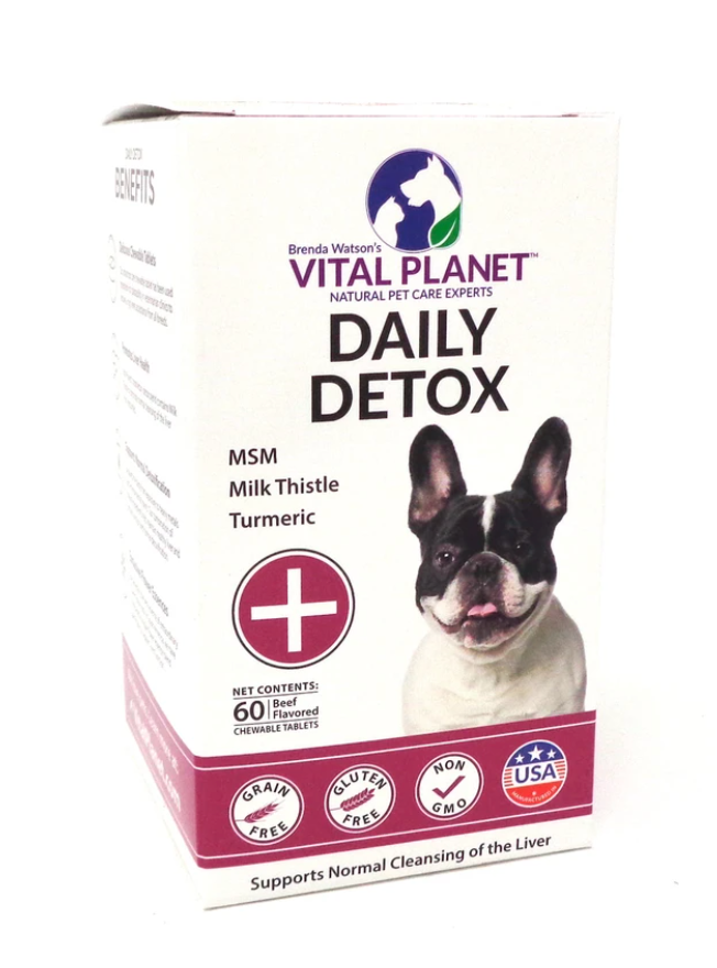 Vital Planet Daily Detox Supplement - Natural Liver Cleanse & Body Detox Support for Weight Management - Boost Energy & Digestion | Ideal for Post-Holiday Cleanse, Fitness Routines & Healthy Lifestyle